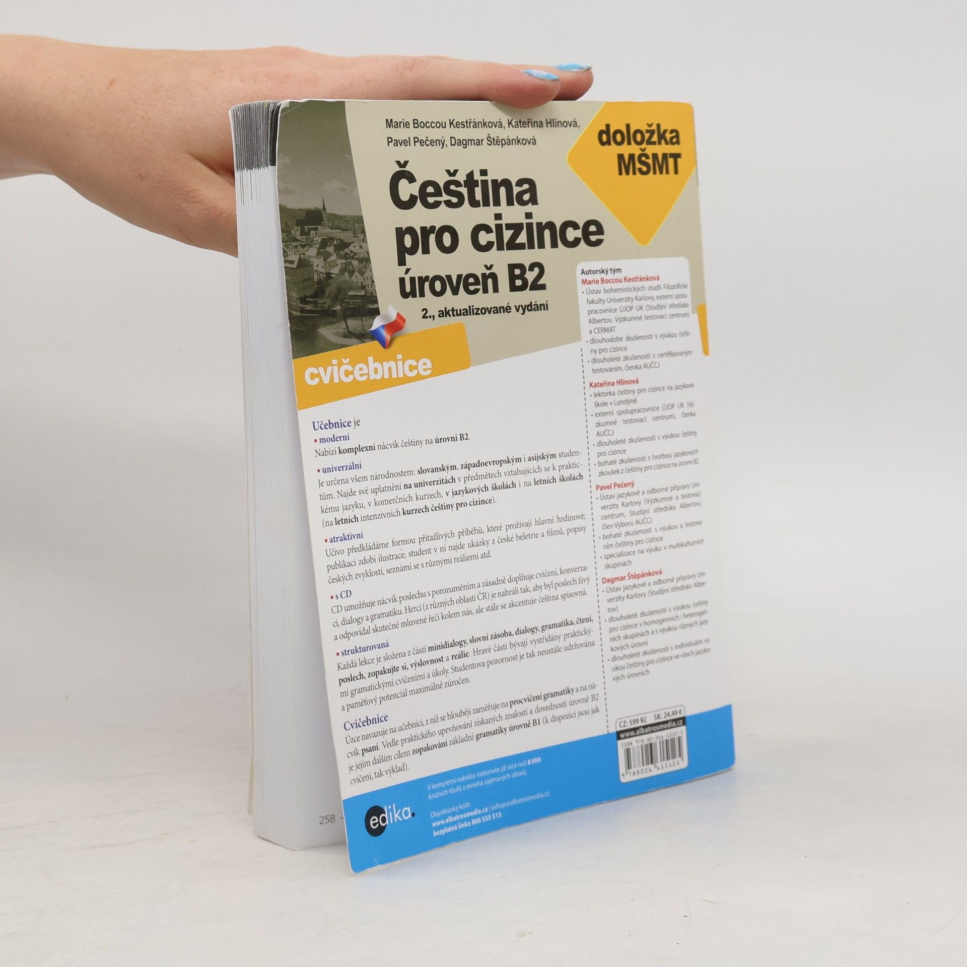 Kateřina Hlínová Čeština pro cizince. Úroveň B2. Cvičebnice