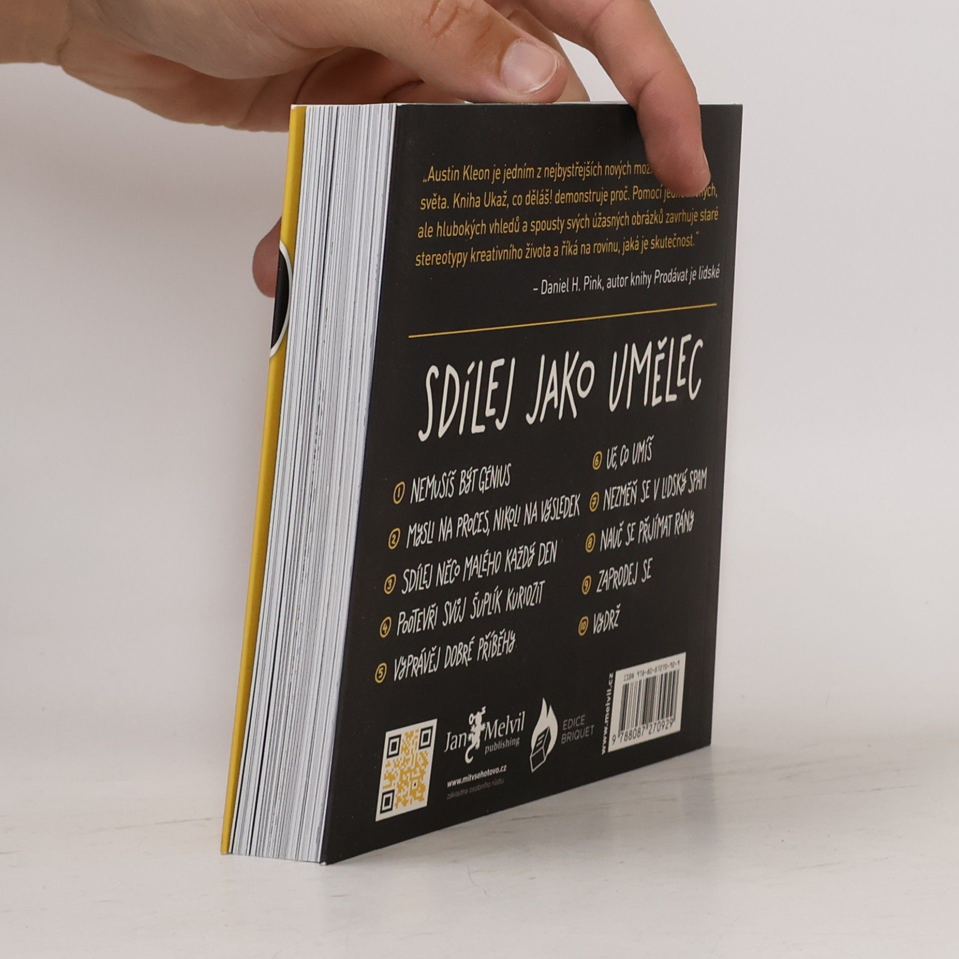Austin Kleon Ukaž, co děláš! 10 způsobů, jak sdílet svou kreativitu a nechat se objevit