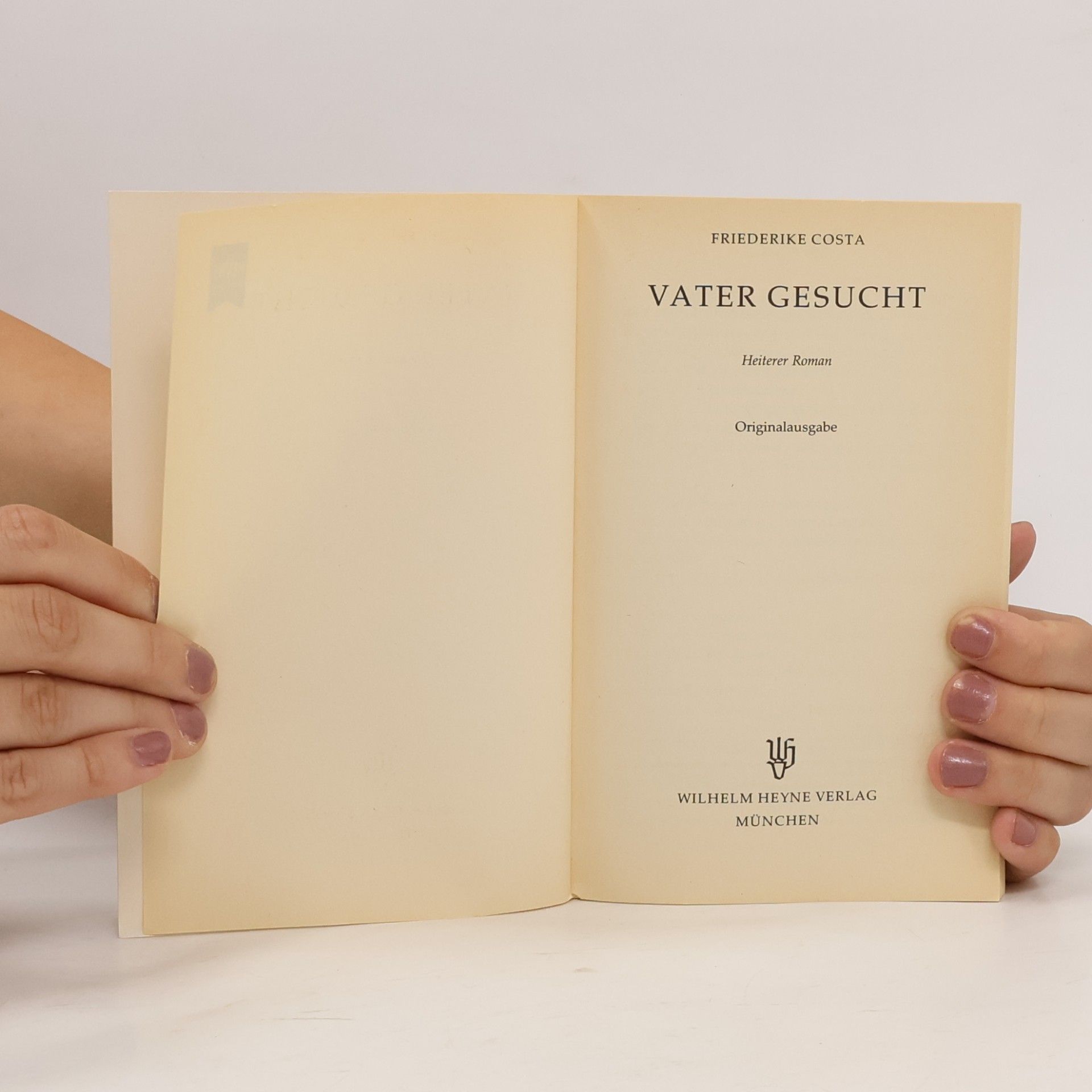 Friederike Costa Vater gesucht