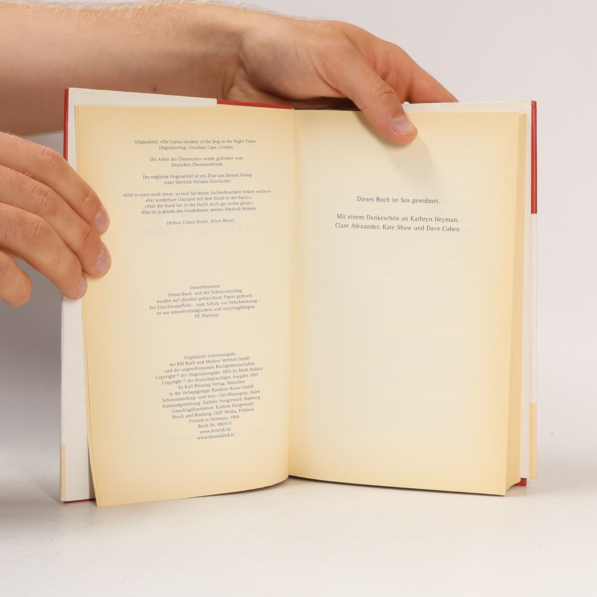 Mark Haddon Supergute Tage oder Die sondere Welt des Christopher Boone