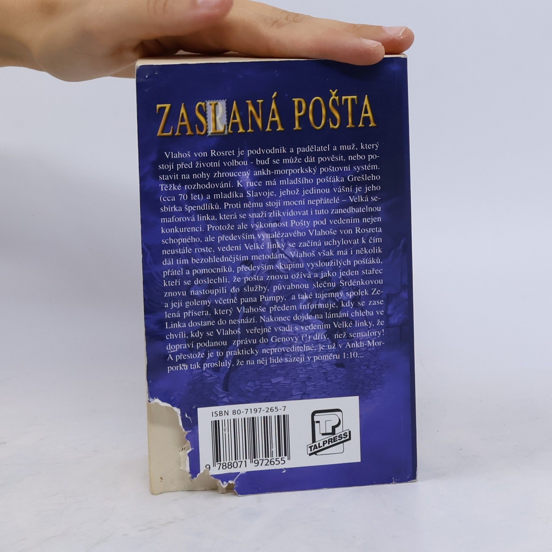 Terry Pratchett Zaslaná pošta