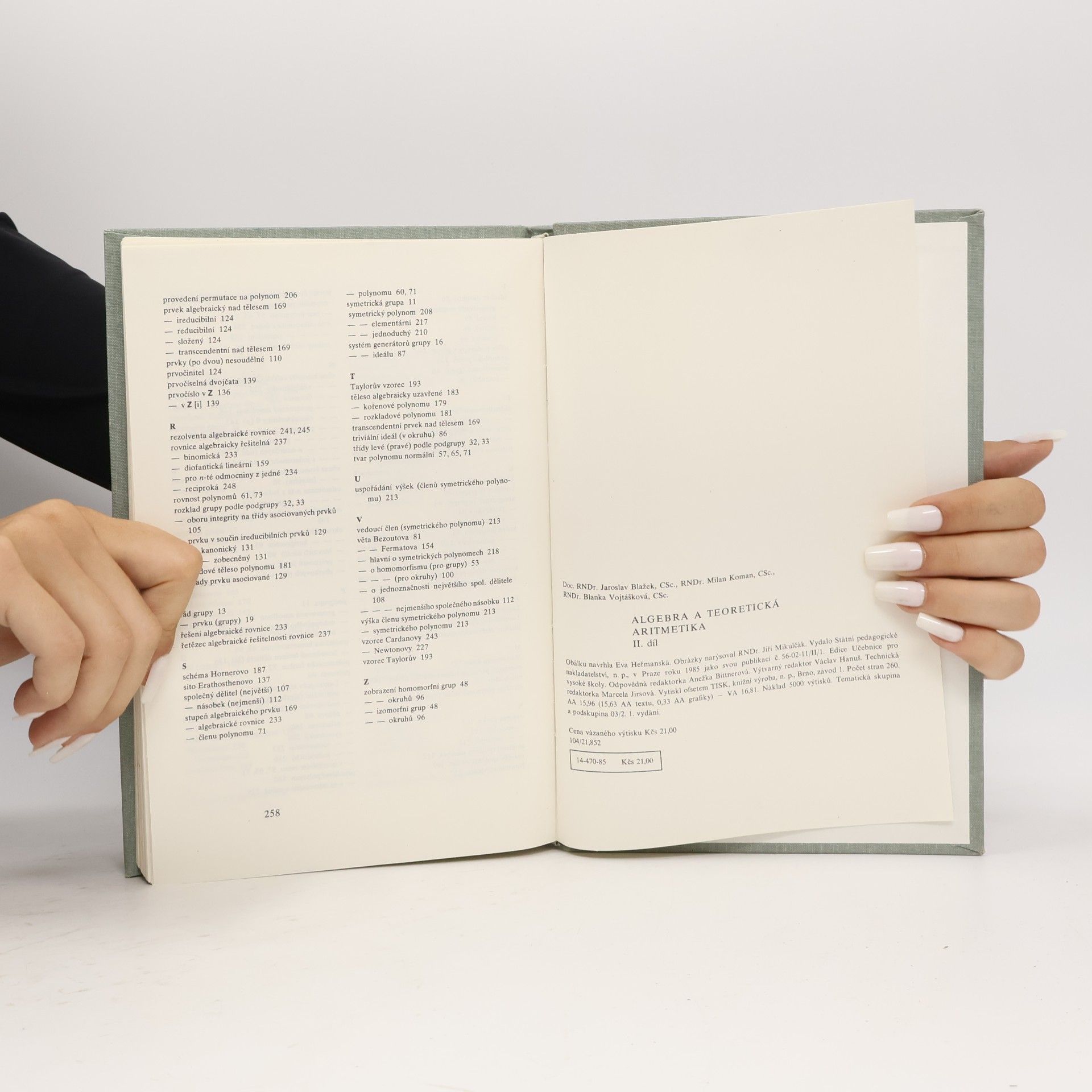 Autorenkollektiv Algebra a teoretická aritmetika, díl II