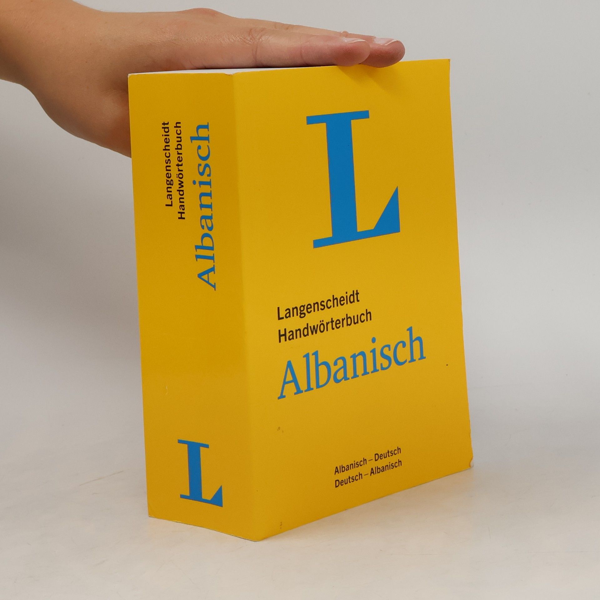 Oda Buchholz Langenscheidts Handwörterbuch Albanisch