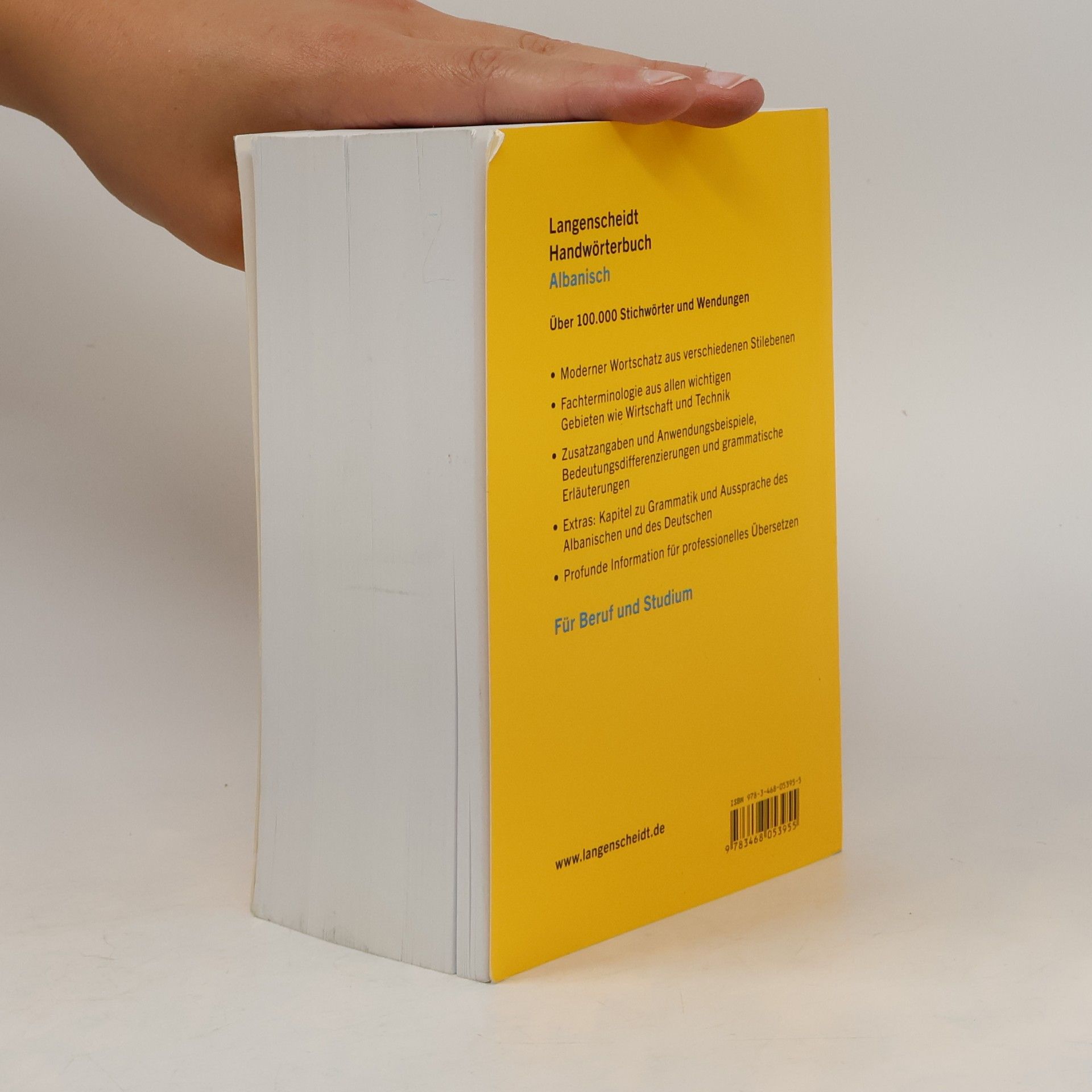 Oda Buchholz Langenscheidts Handwörterbuch Albanisch