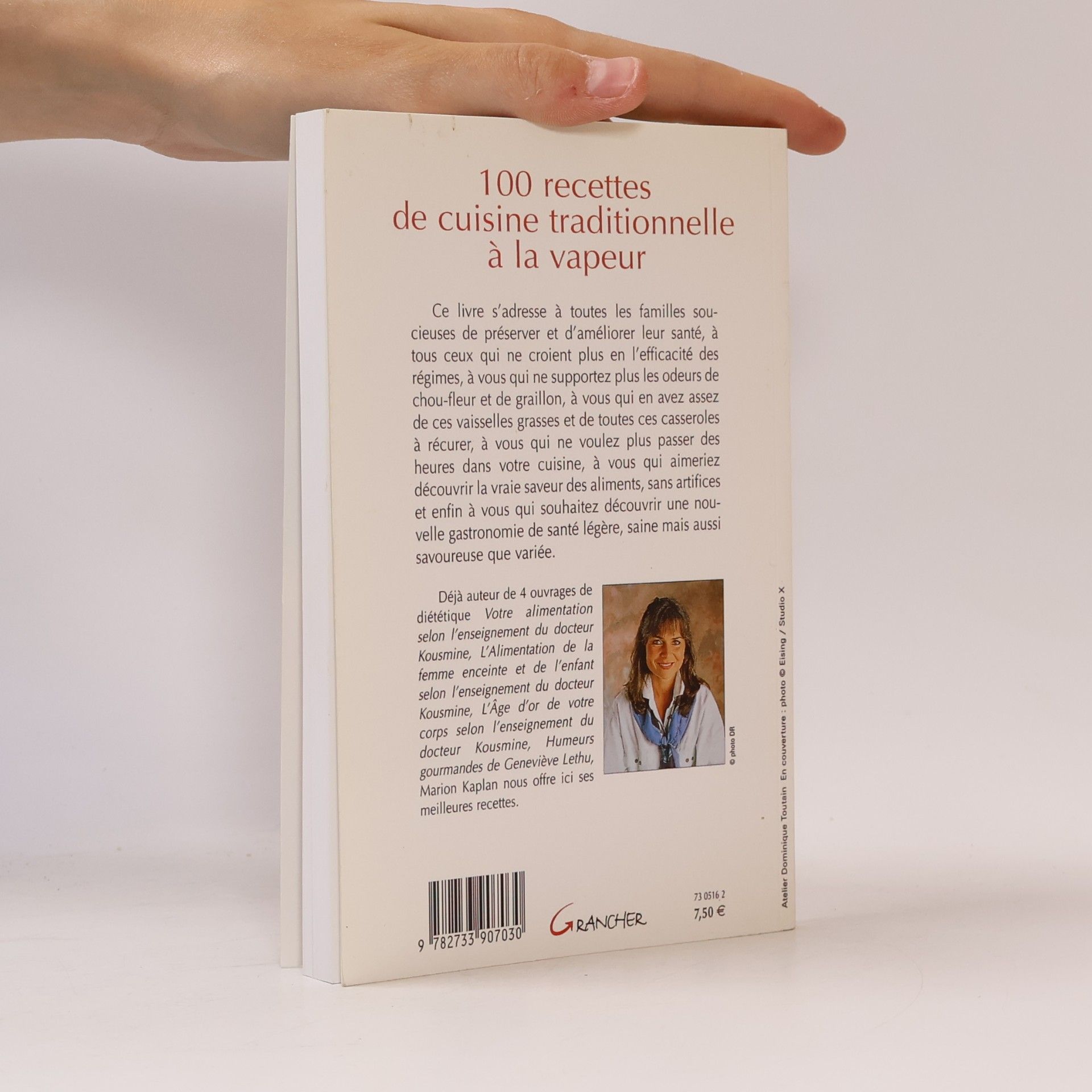 Marion Kaplan 100 recettes de cuisine traditionnelle à la vapeur