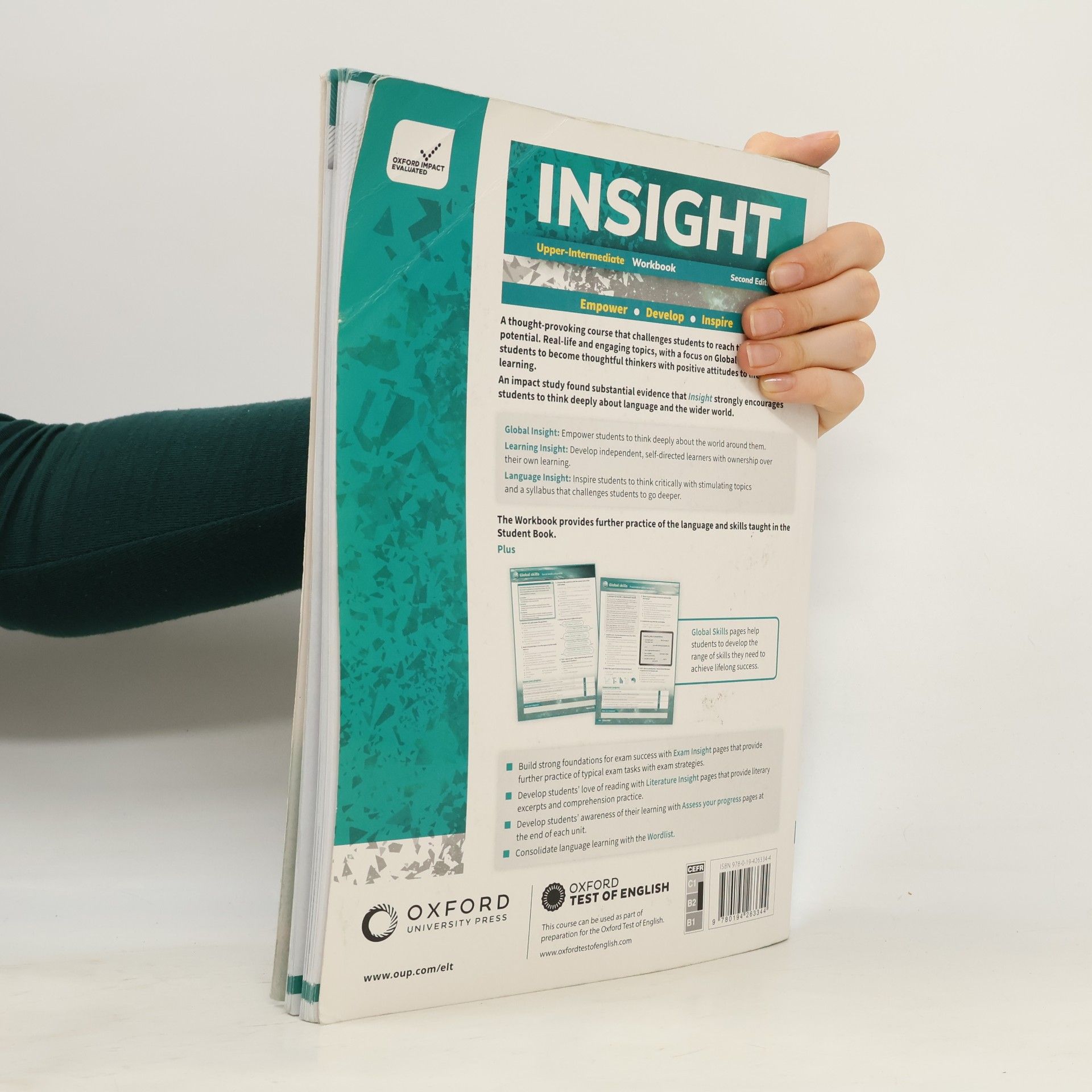 Claire Thacker Insight. Upper-intermediate workbook