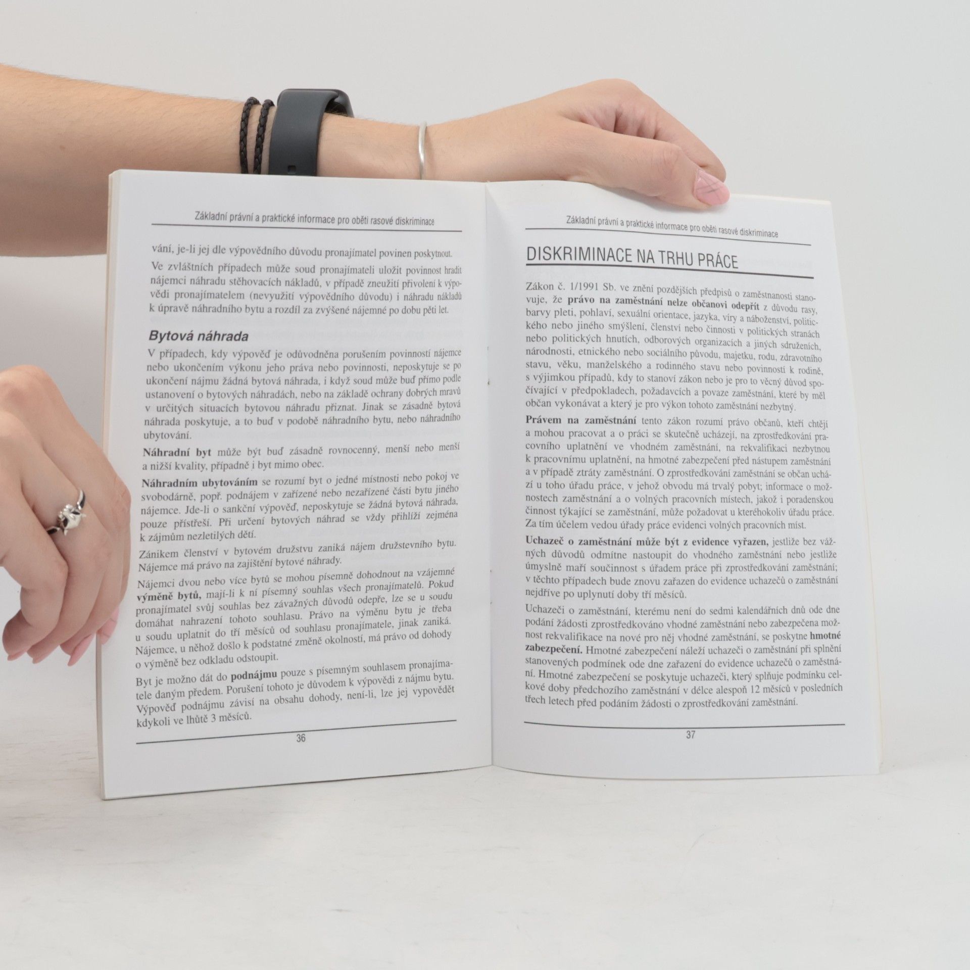Kolektiv autorů Základní právní a praktické informace pro oběti rasové diskriminace