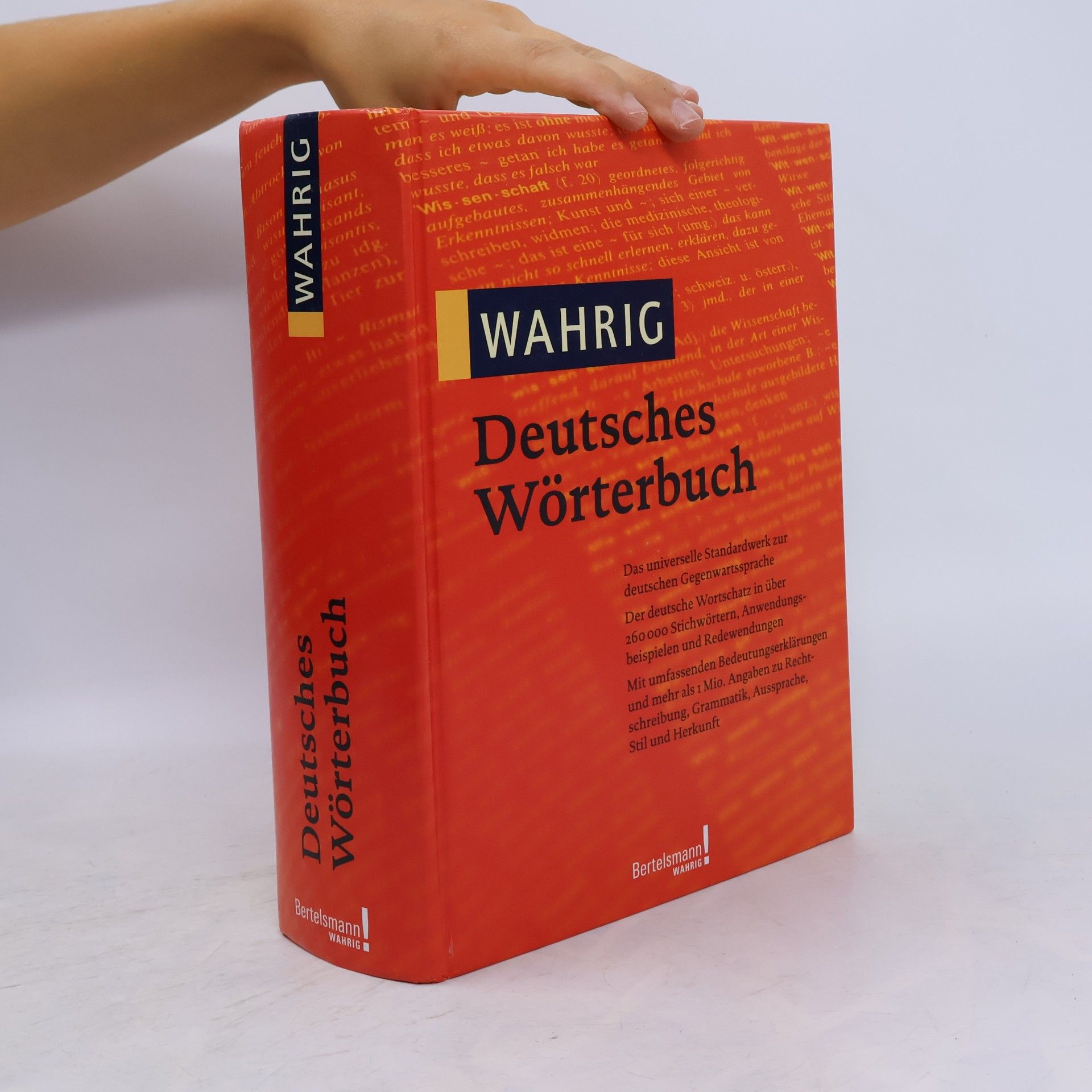 Gerhard Wahrig Deutsches Wörterbuch : mit einem Lexikon der deutschen Sprachlehre