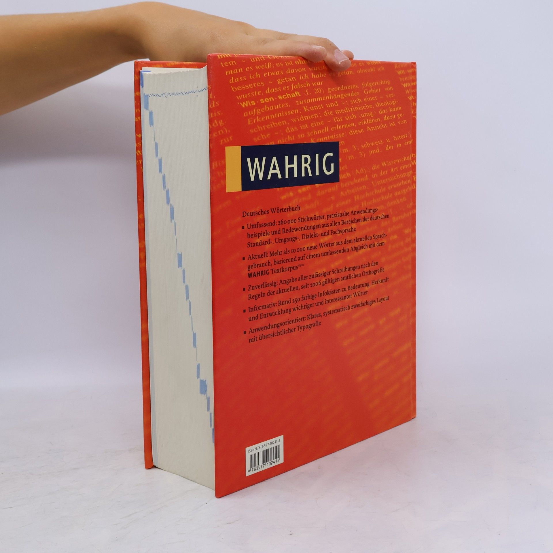 Gerhard Wahrig Deutsches Wörterbuch : mit einem Lexikon der deutschen Sprachlehre