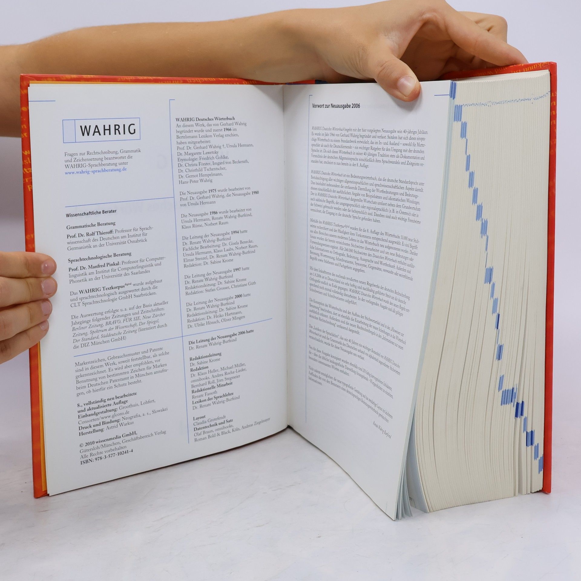 Gerhard Wahrig Deutsches Wörterbuch : mit einem Lexikon der deutschen Sprachlehre