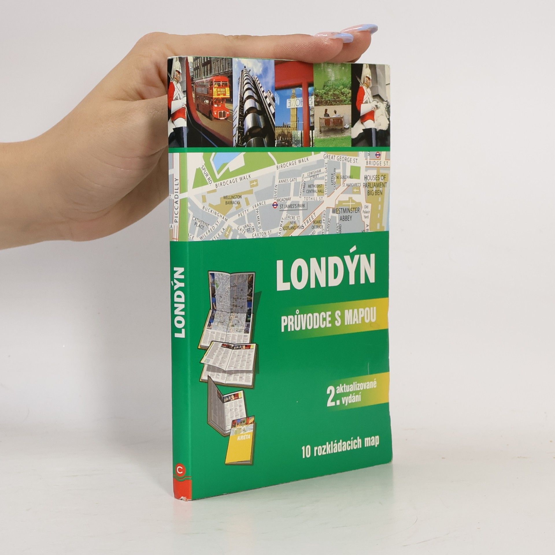 Anne-Lucie Grange Londýn: Průvodce s mapou