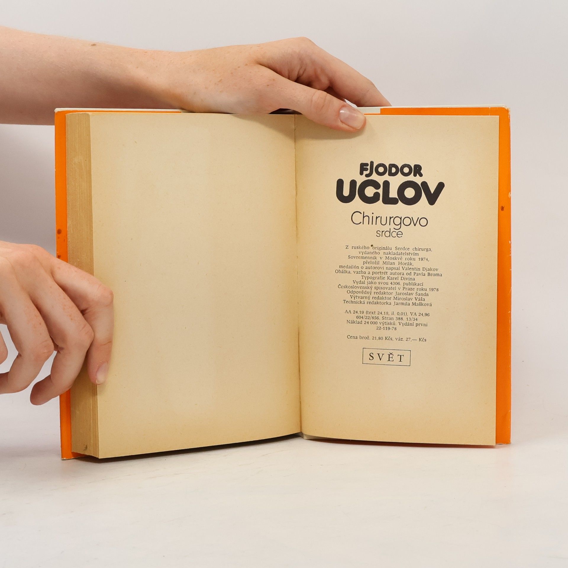 Fjodor Uglov Chirurgovo srdce