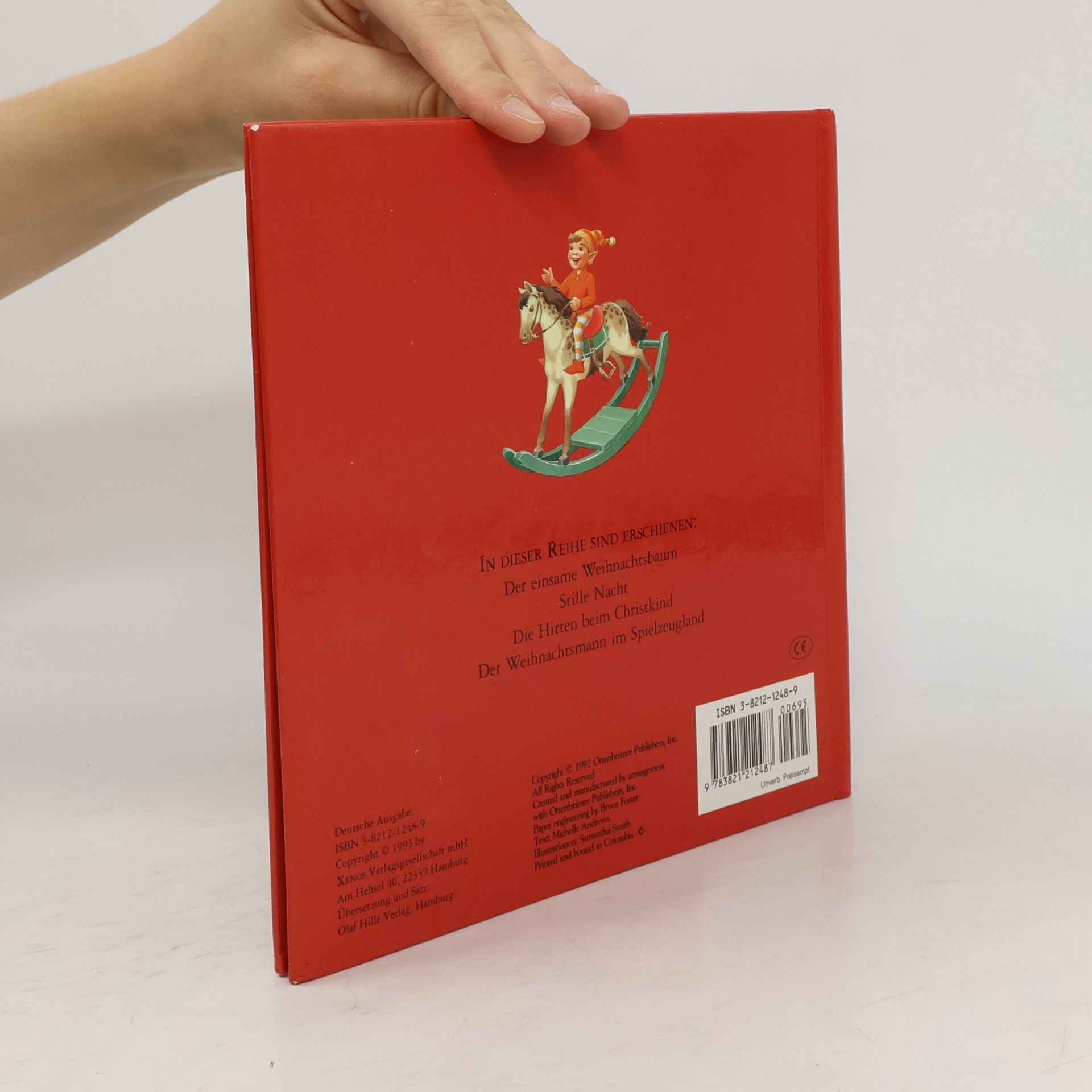Autorenkollektiv Pop-Up-Weihnachtsbücher, Serie 3. Stille Nacht - Heilige Nacht. Der einsame Weihnachtsbaum. Die Hirten beim Christkind. Der Weihnachtsmann im Spielzeugland