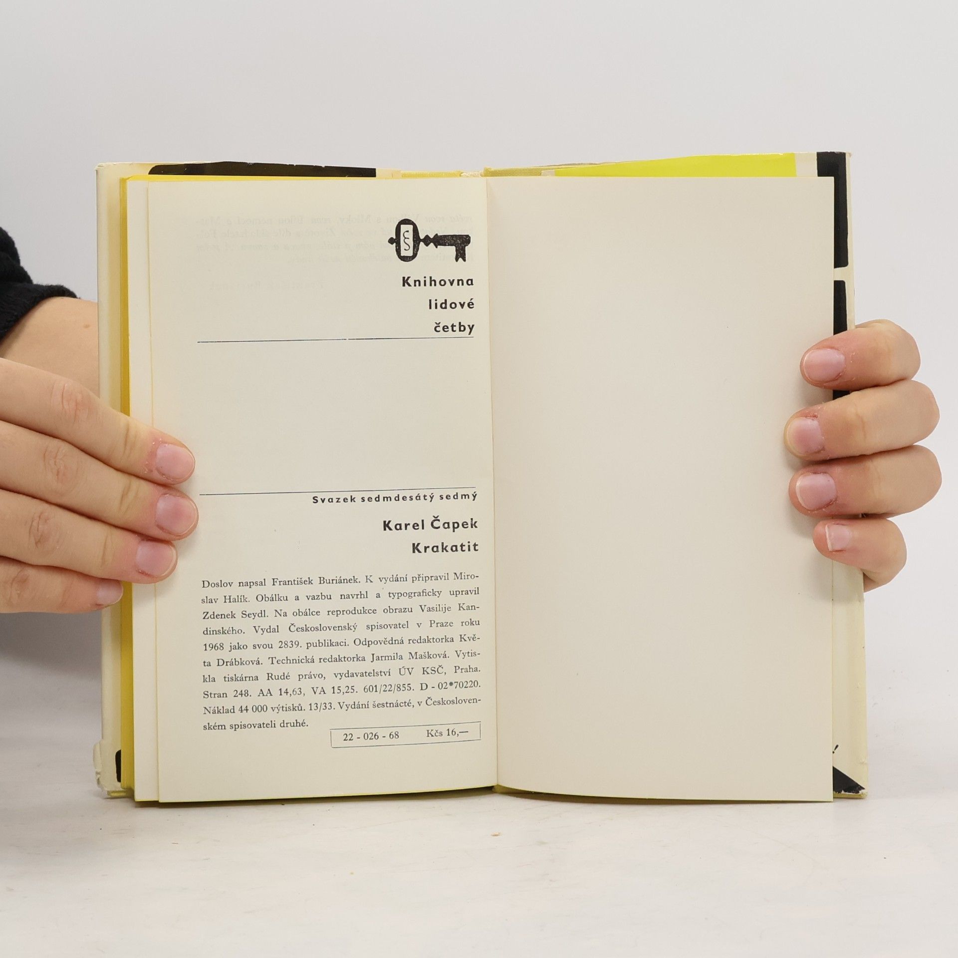 Karel Čapek Krakatit