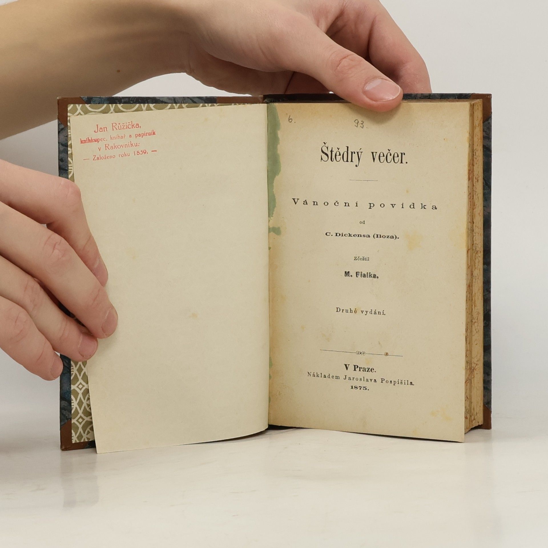 Charles Dickens Štědrý večer