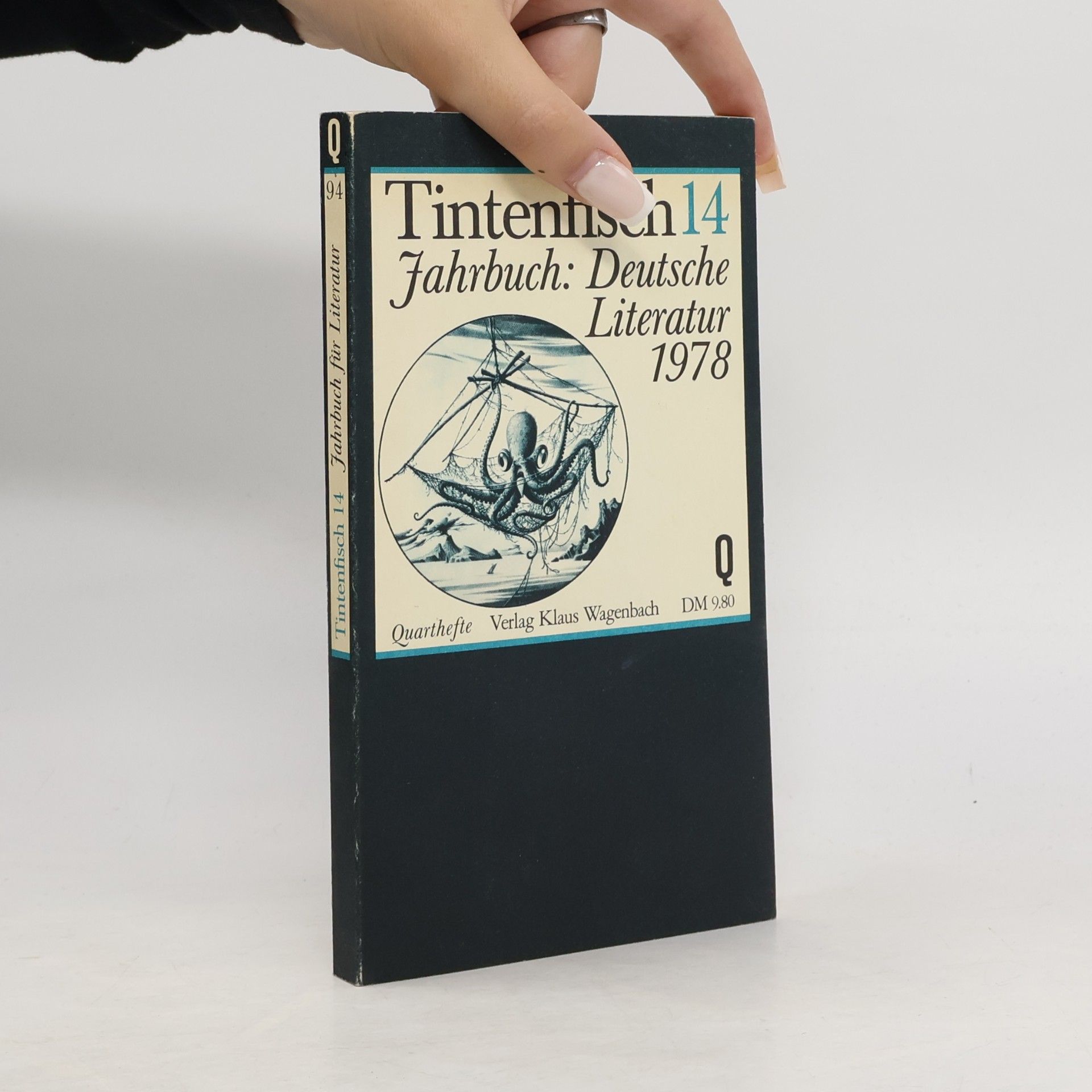 Michael Krüger Tintenfisch 14. Jahrbuch für Literatur