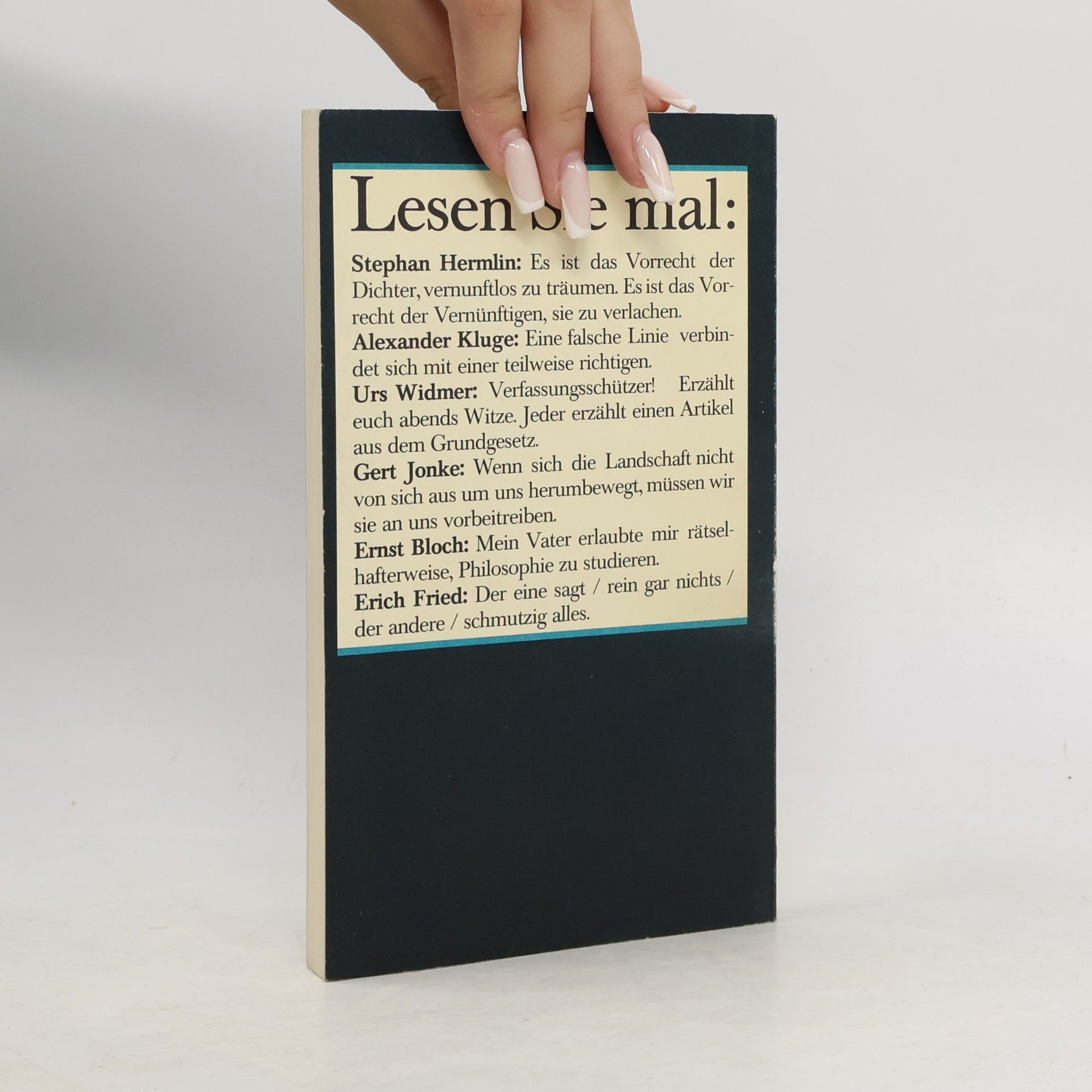 Michael Krüger Tintenfisch 14. Jahrbuch für Literatur