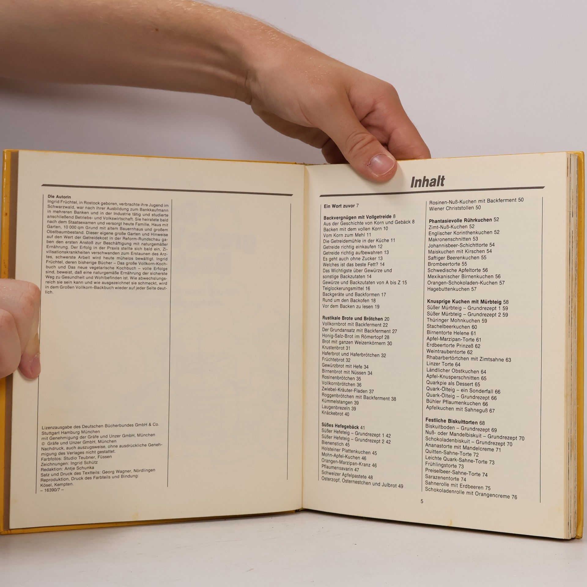 Ingrid Früchtel Das grosse Vollkorn-Backbuch
