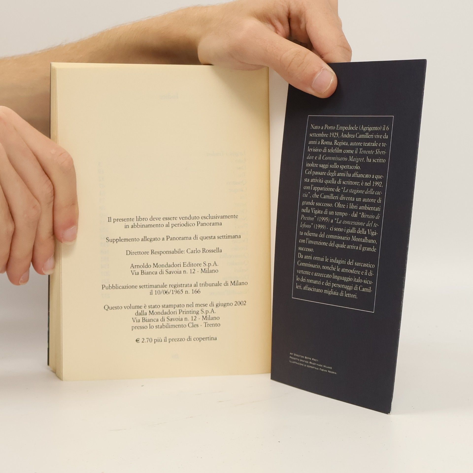 Andrea Camilleri La gita a Tindari