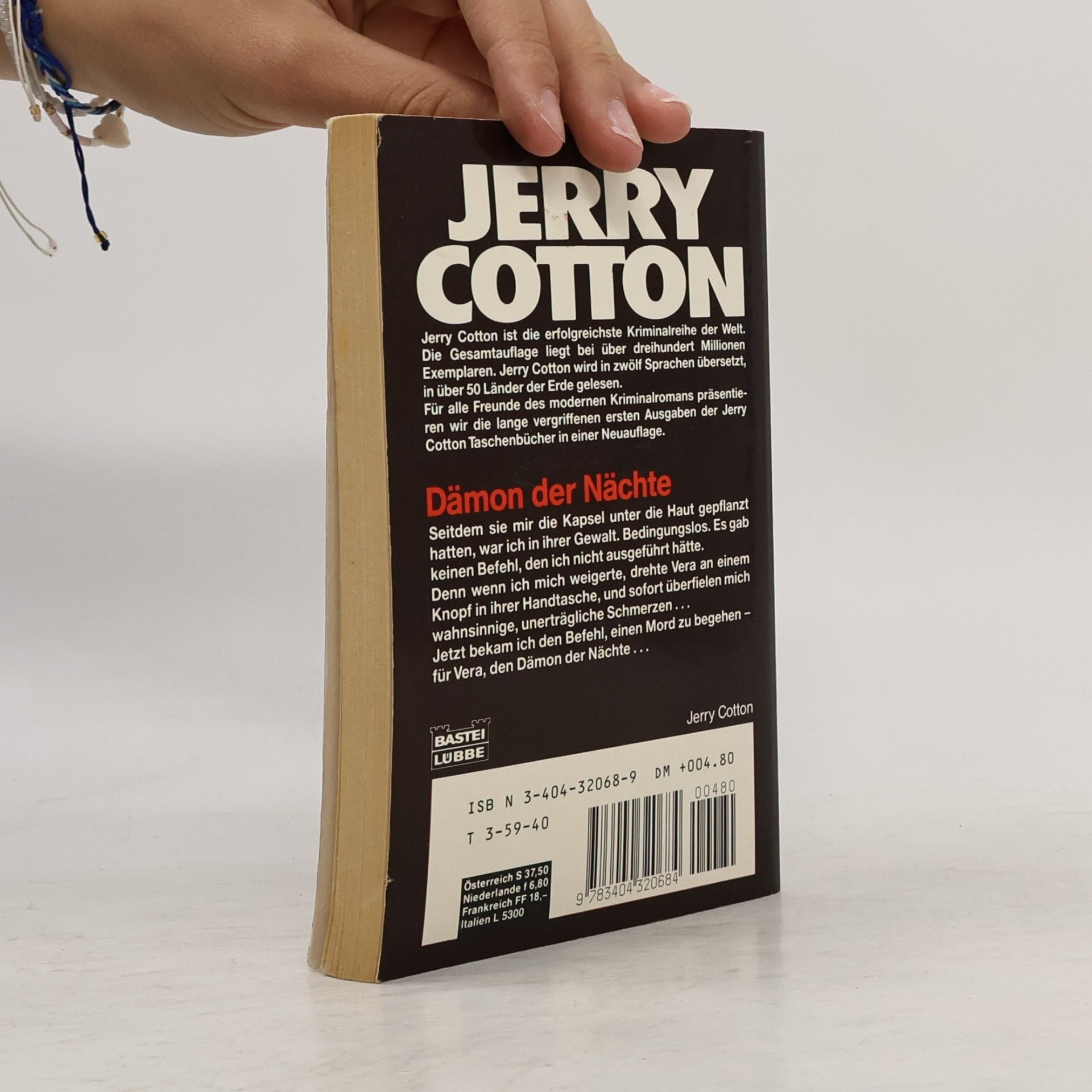Jerry Cotton Jerry Cotton - 480: Dämon der Nächte