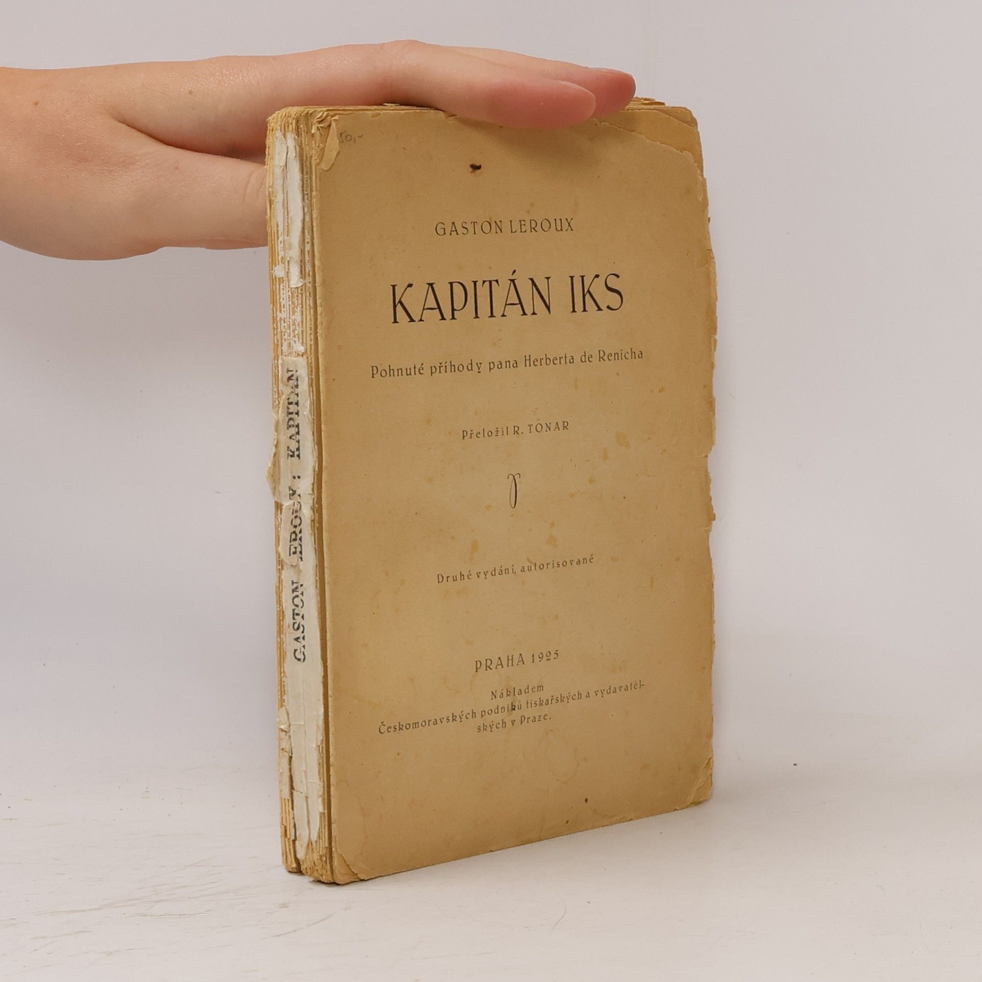 Gaston Leroux Kapitán Iks