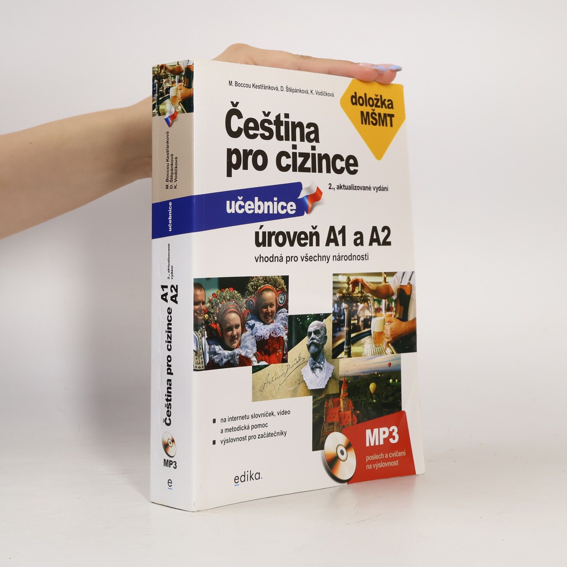 Kateřina Vodičková Čeština pro cizince. Úroveň A1 a A2. Učebnice
