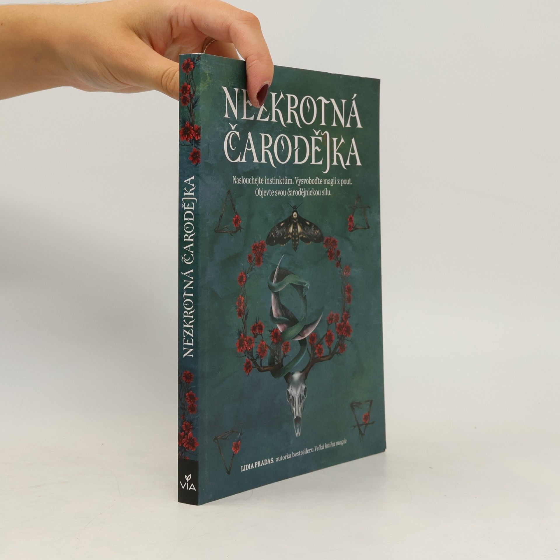 Nata Vedana Nezkrotná čarodějka : Naslouchejte instinktům. Vysvoboďte magii z pout. Objevte svou čarodějnickou sílu.