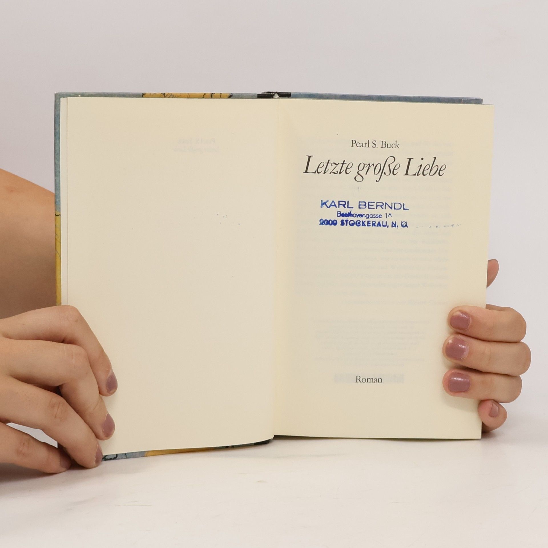Pearl S. Buck Die große Liebe