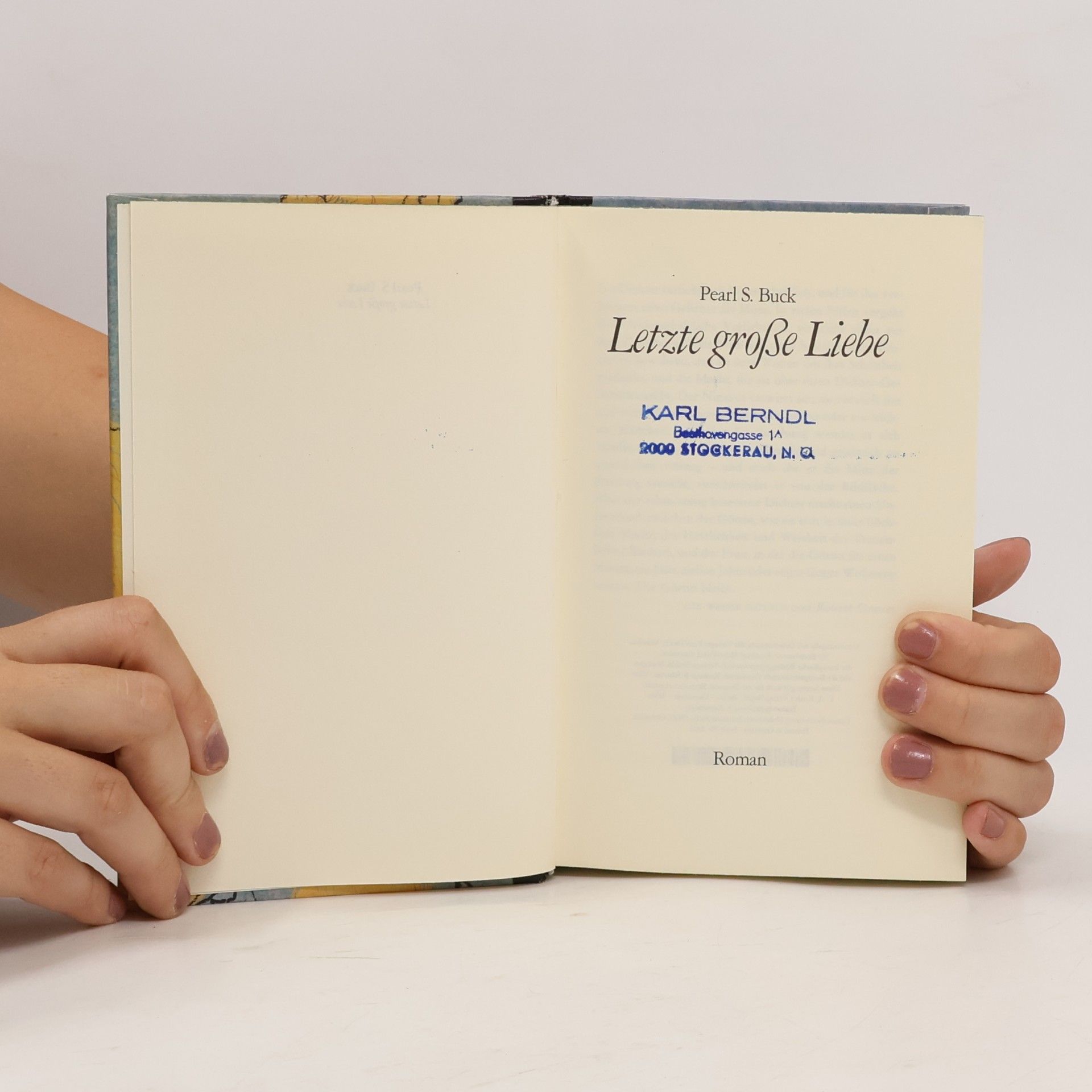 Pearl S. Buck Die große Liebe
