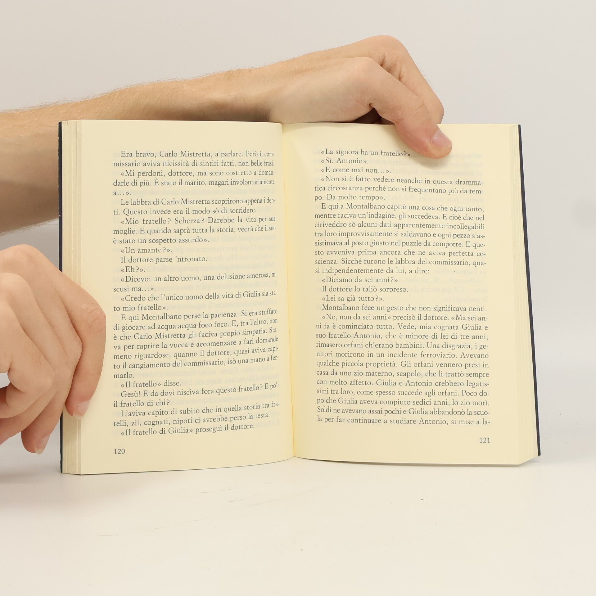 Andrea Camilleri La pazienza del ragno. Die Passion des stillen Rächers, italienische Ausgabe