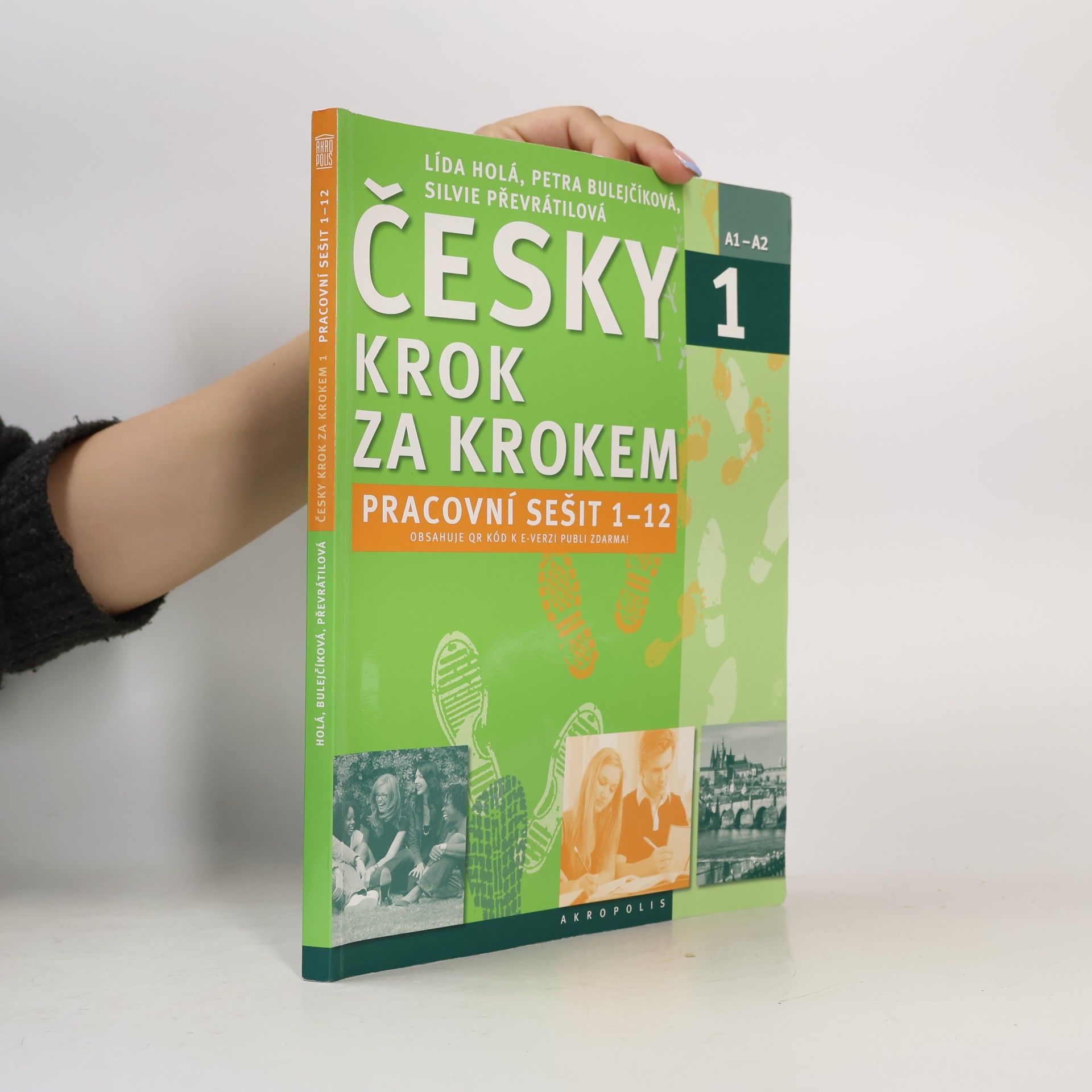 Lída Holá Česky krok za krokem 1. A1-A2. Pracovní sešit 1-12
