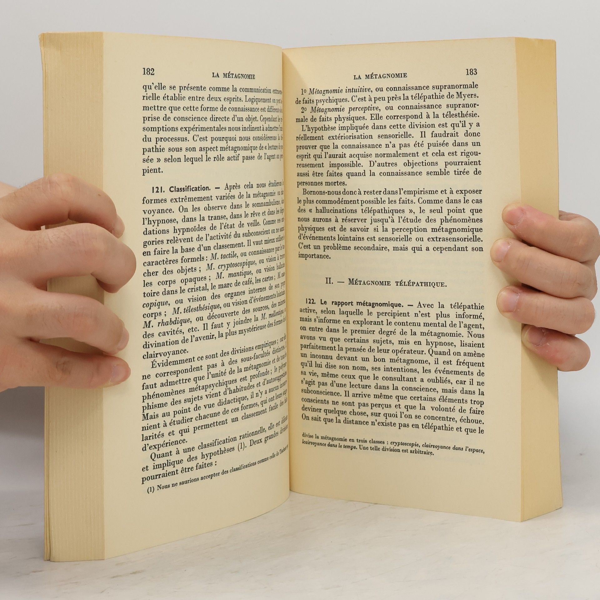 René Sudre Traité de parapsychologie