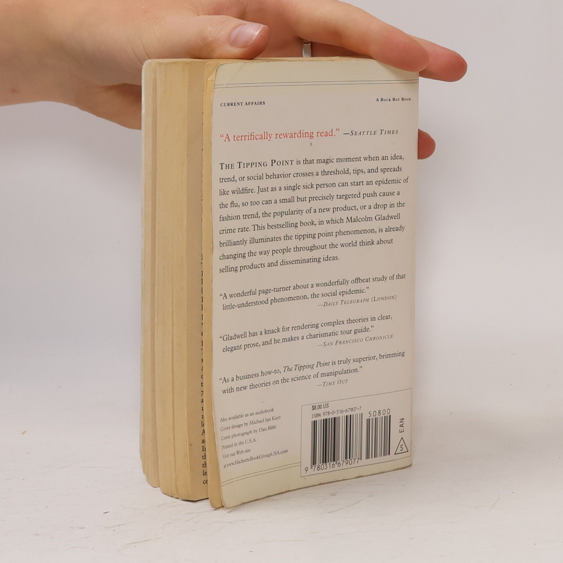 Malcom Gladwell The tipping point : how little things can make a big difference