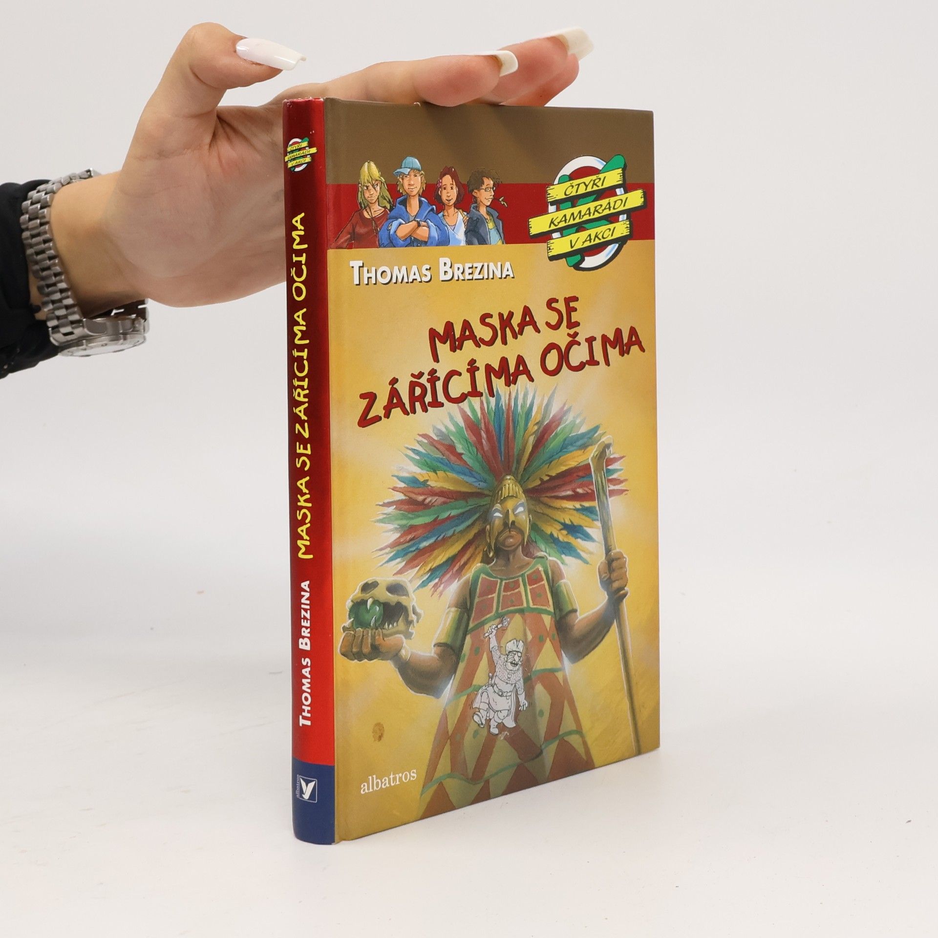 Thomas Brezina Čtyři kamarádi v akci. Maska se zářícíma očima