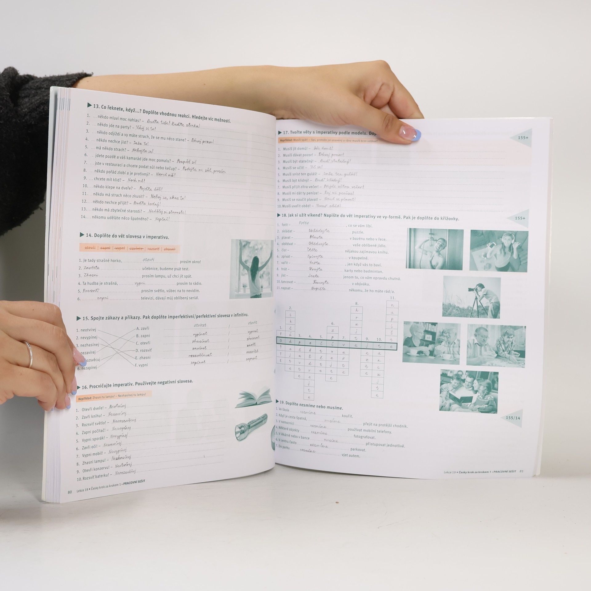 Lída Holá Česky krok za krokem 1. A1-A2. Pracovní sešit 13–24