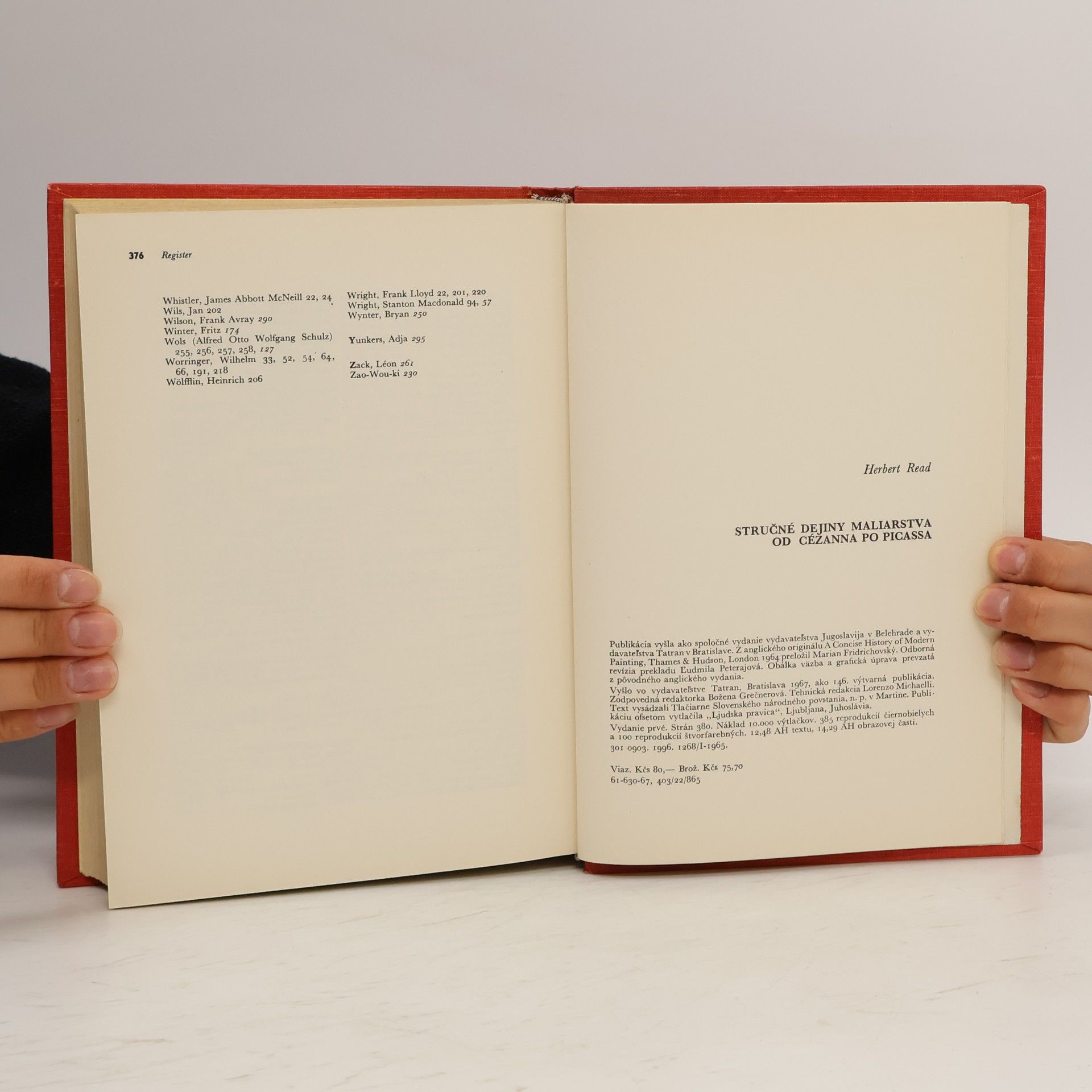 Herbert Read Stručné dejiny maliarstva od Cézanna po Picassa