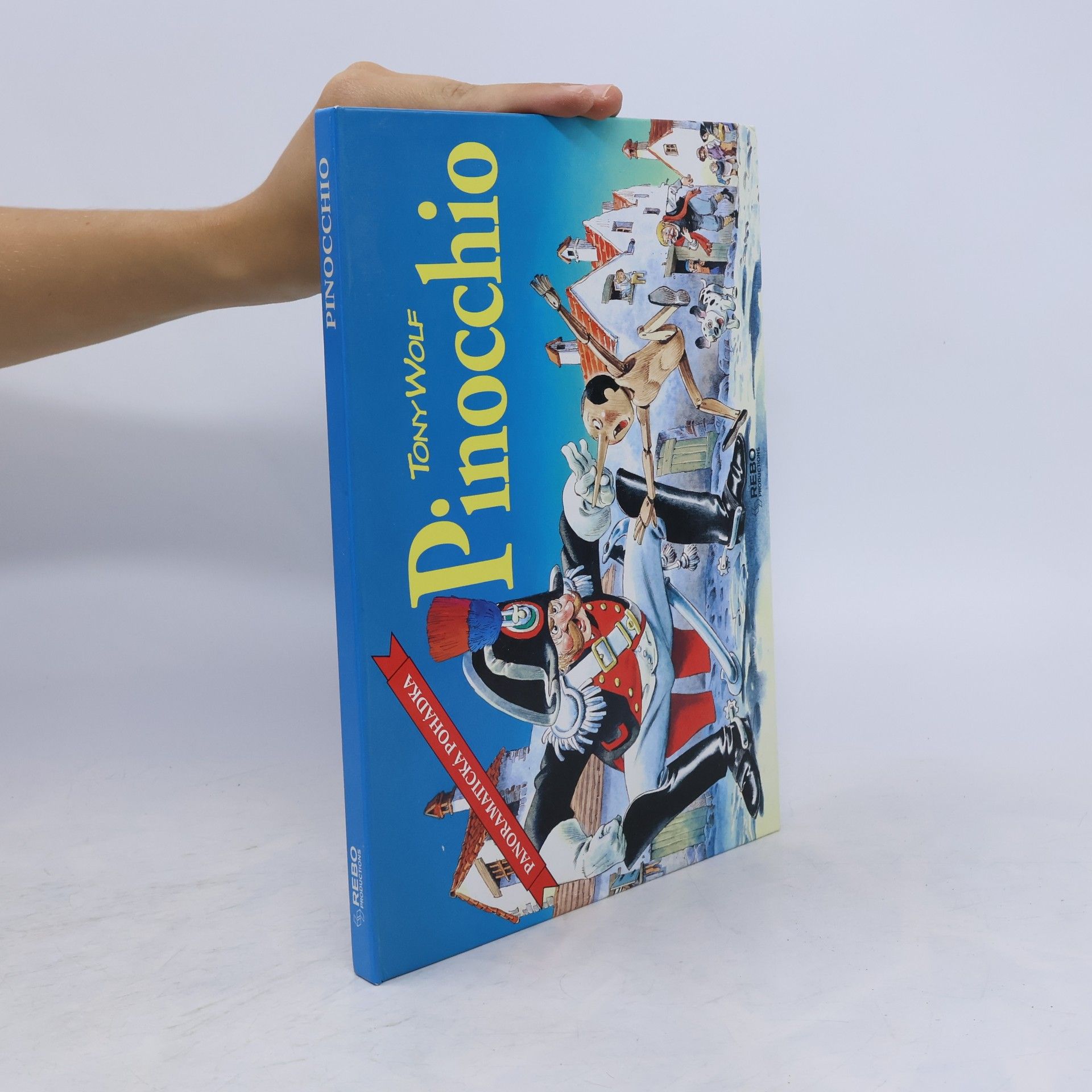 Tony Wolf Pinocchio (pop-up leporelo)
