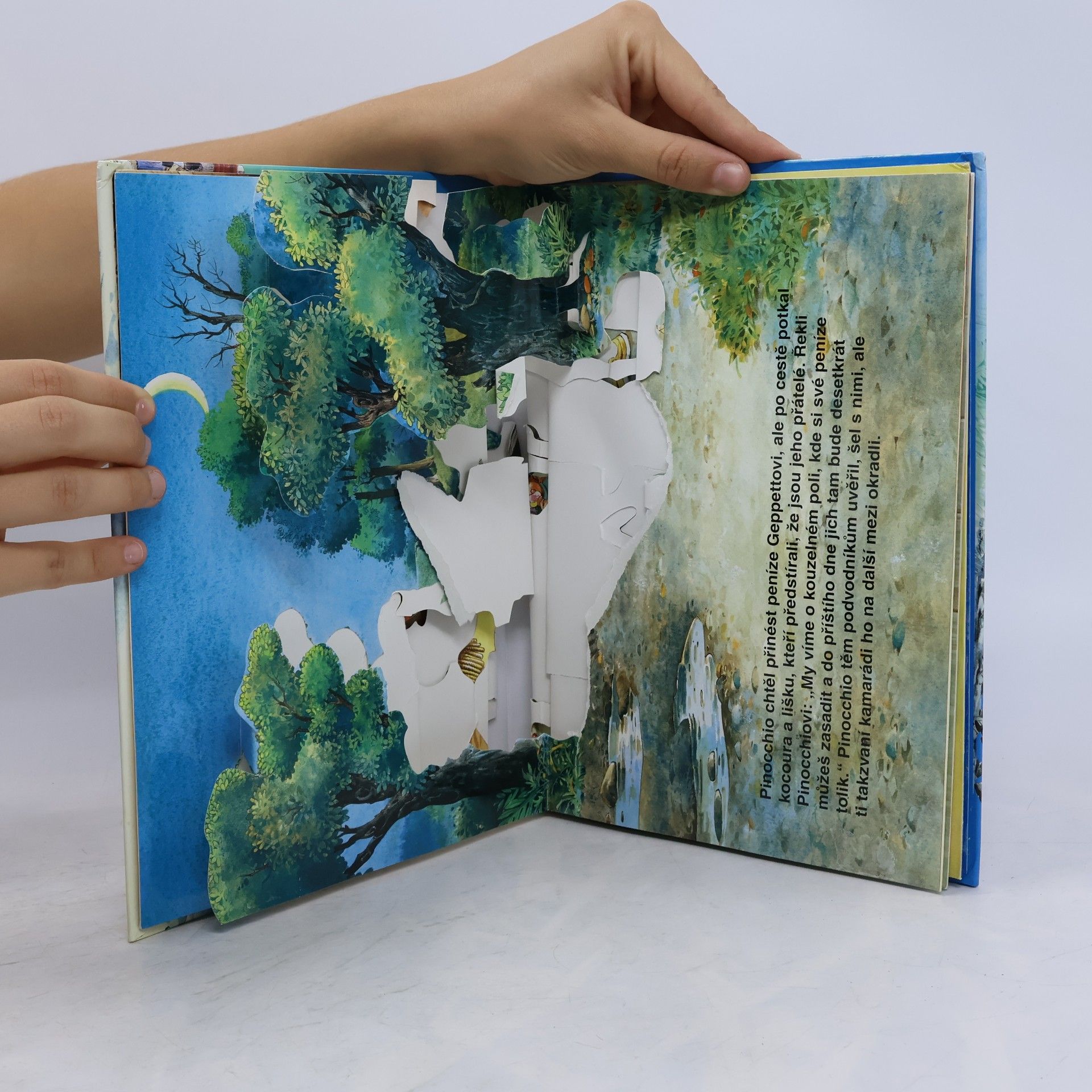 Tony Wolf Pinocchio (pop-up leporelo)
