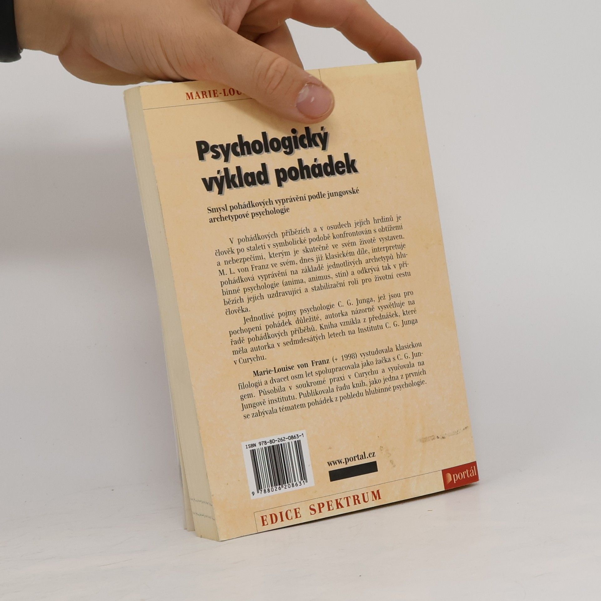 Marie-Louise von Franz Psychologický výklad pohádek