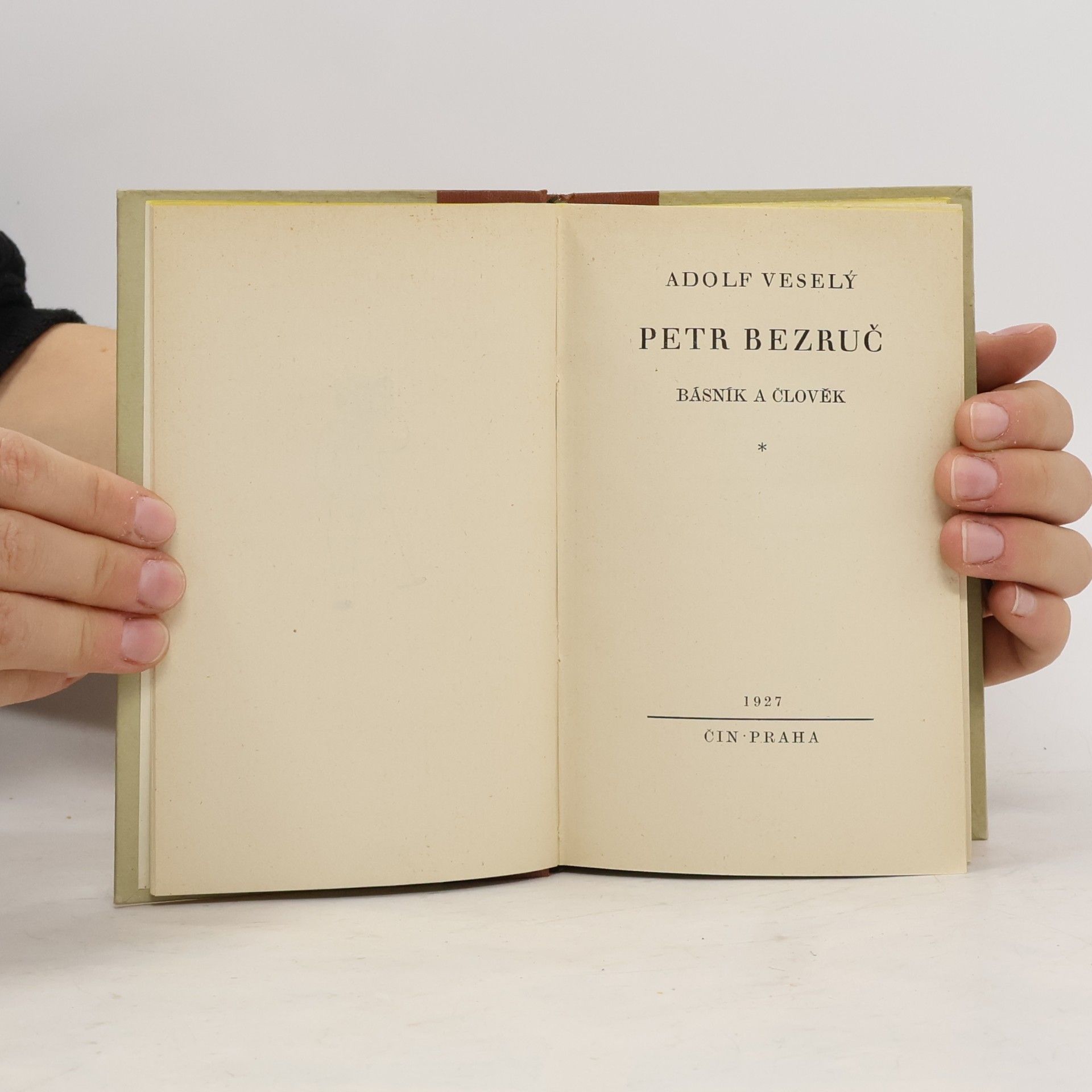 Adolf Veselý Petr Bezruč