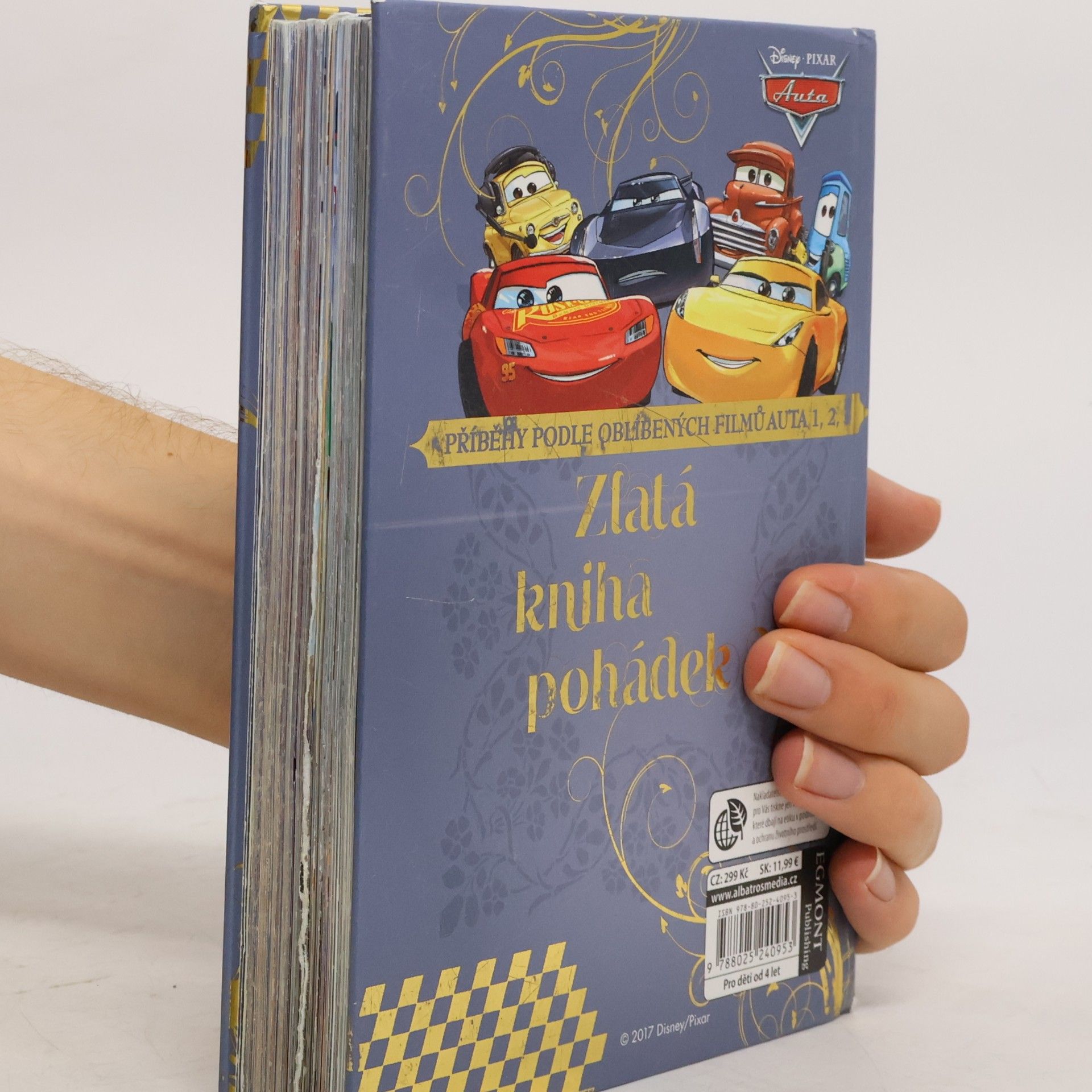 Walt Disney Auta Zlatá kniha pohádek 2
