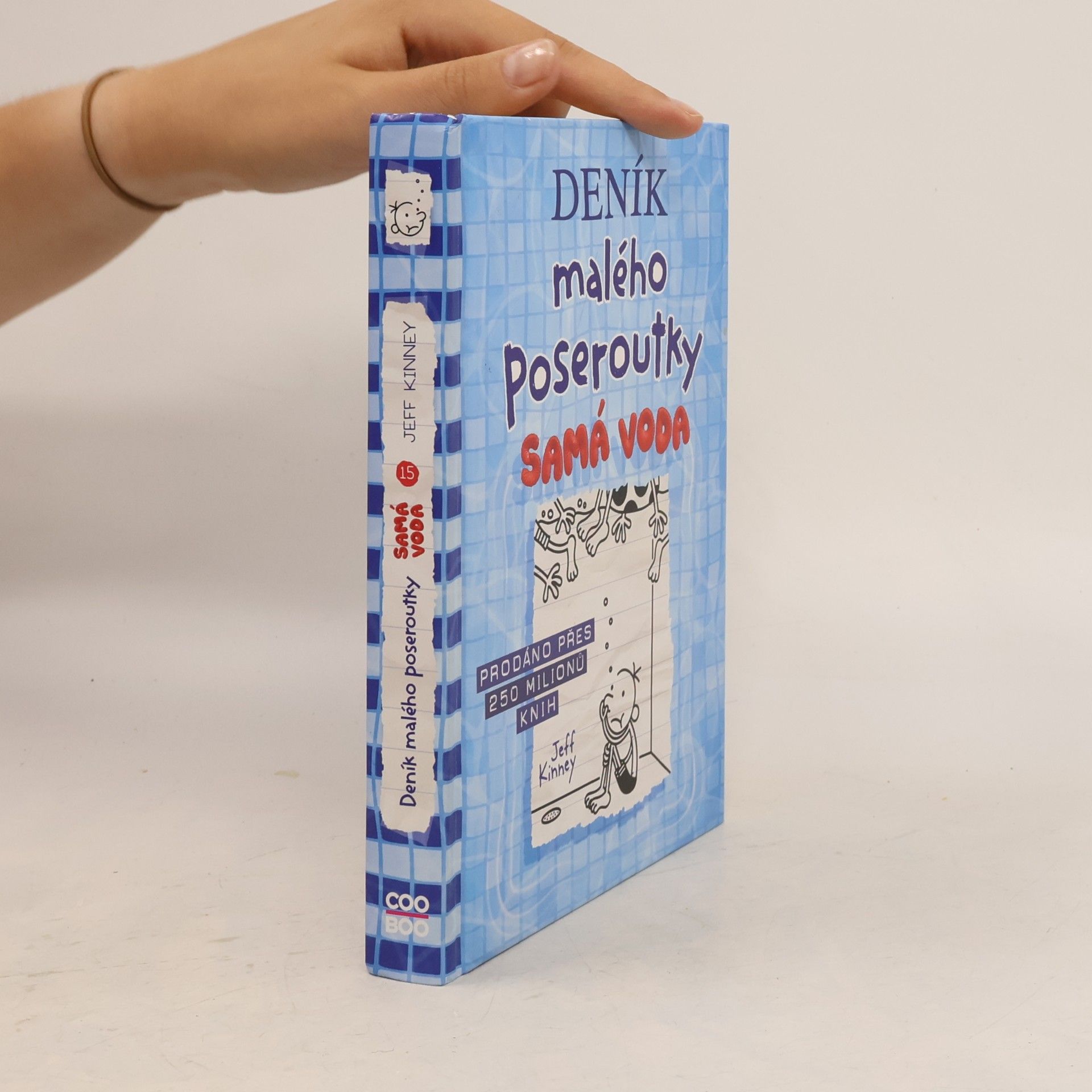 Jeff Kinney Deník malého poseroutky 15. Samá voda