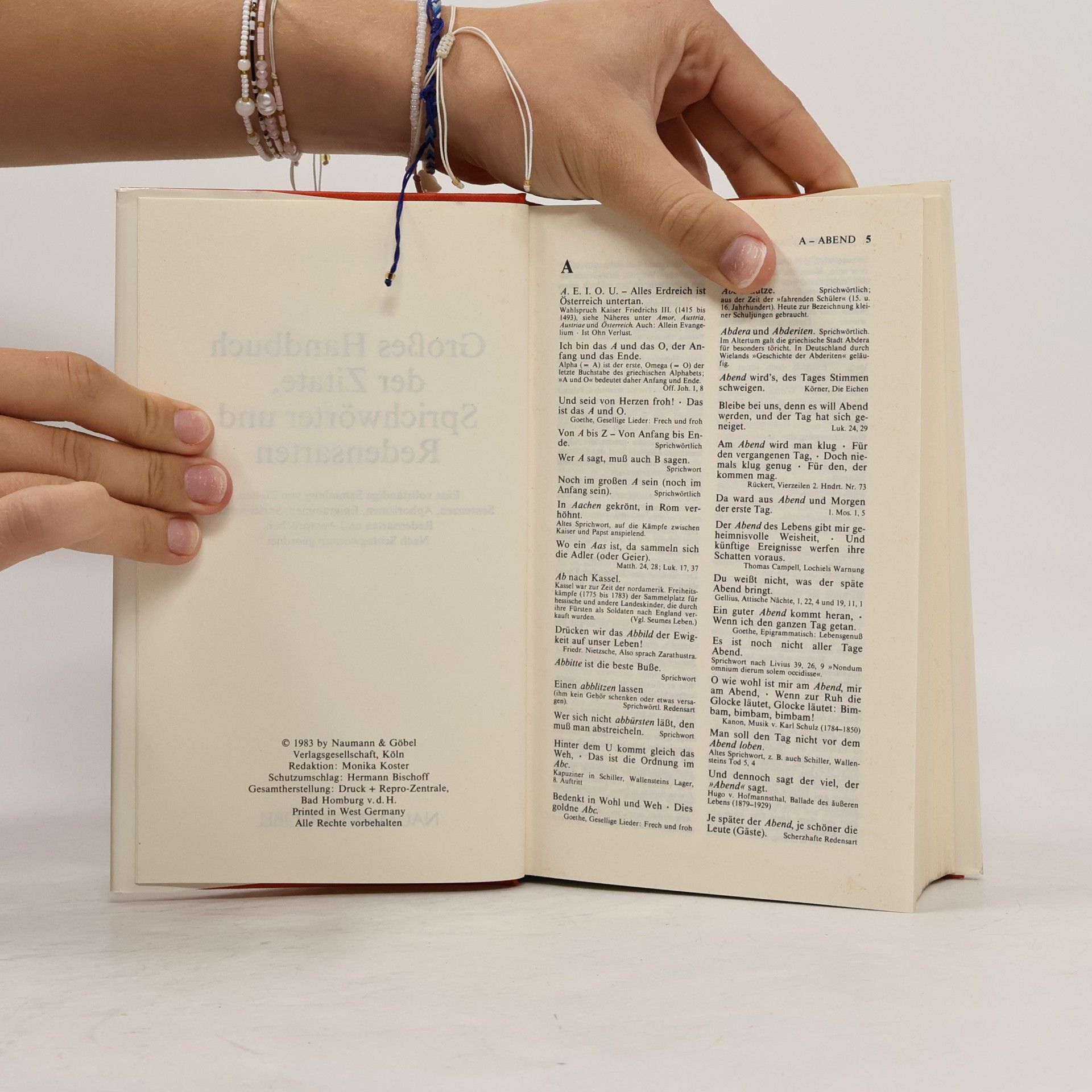 Monika Koster Grosses Handbuch der Zitate und Redensarten