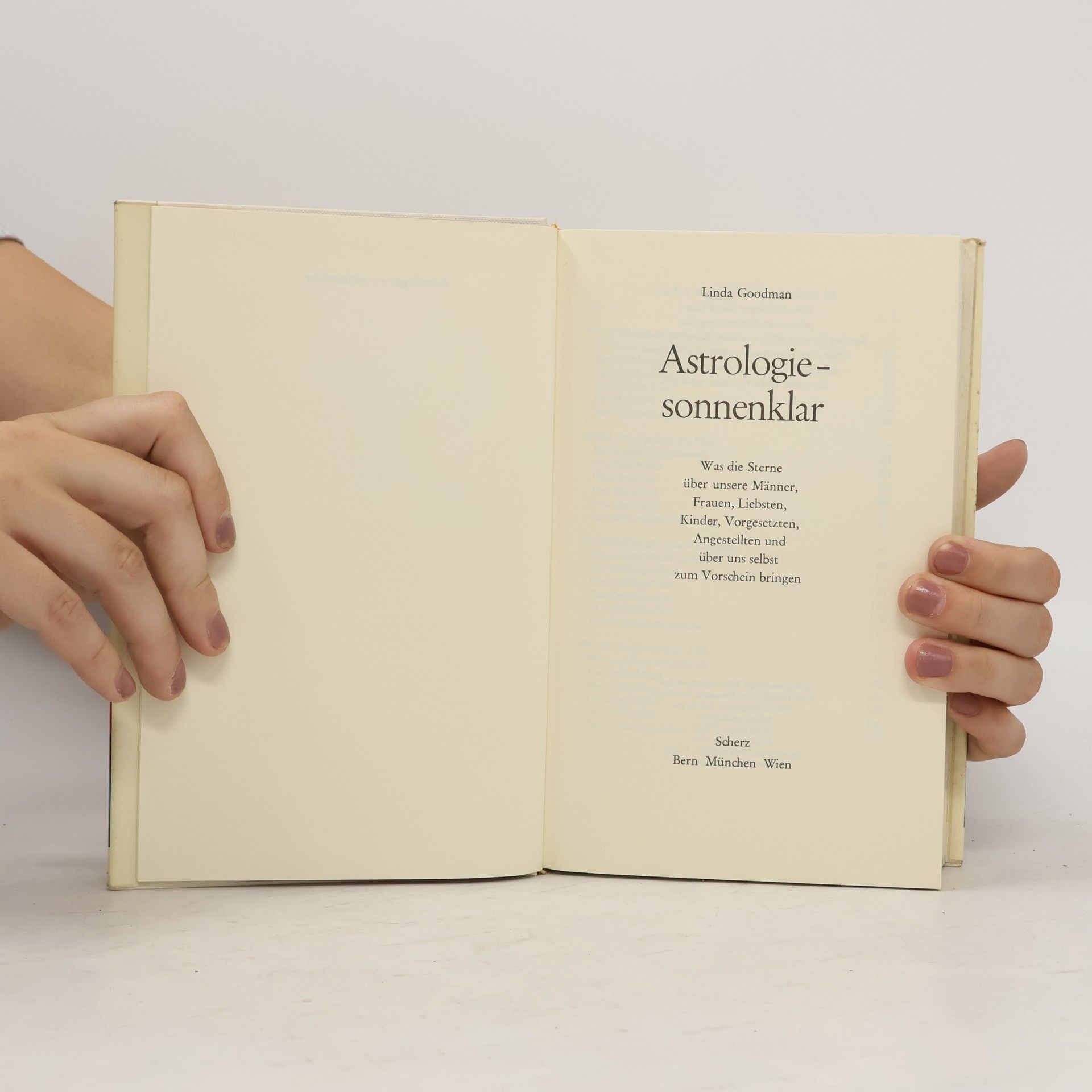 Linda Goodman Astrologie - sonnenklar