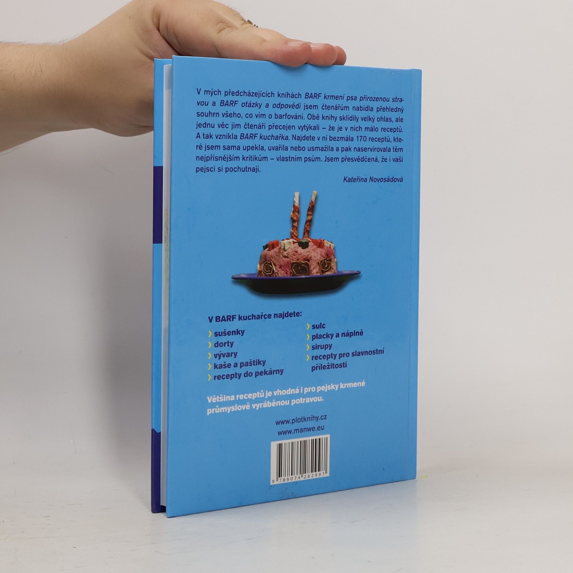 Kateřina Novosádová BARF kuchařka