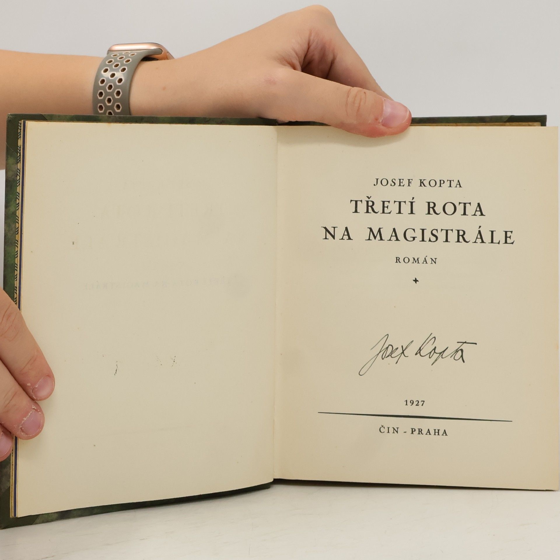 Josef Kopta Třetí rota na magistrále