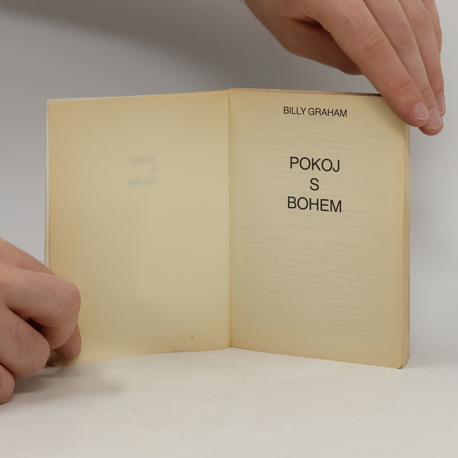 Billy Graham Pokoj s bohem