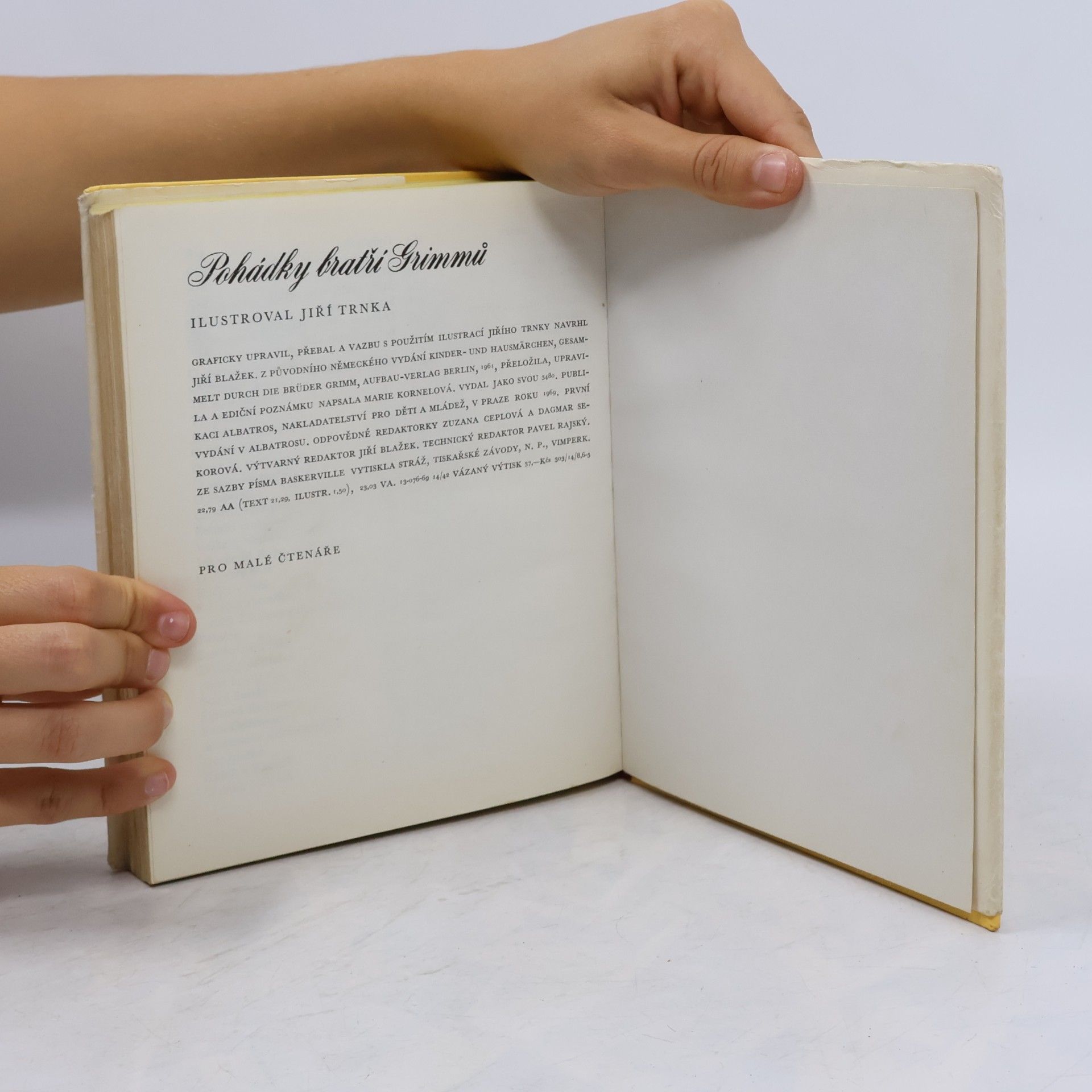 Jacob Grimm Pohádky bratří Grimmů