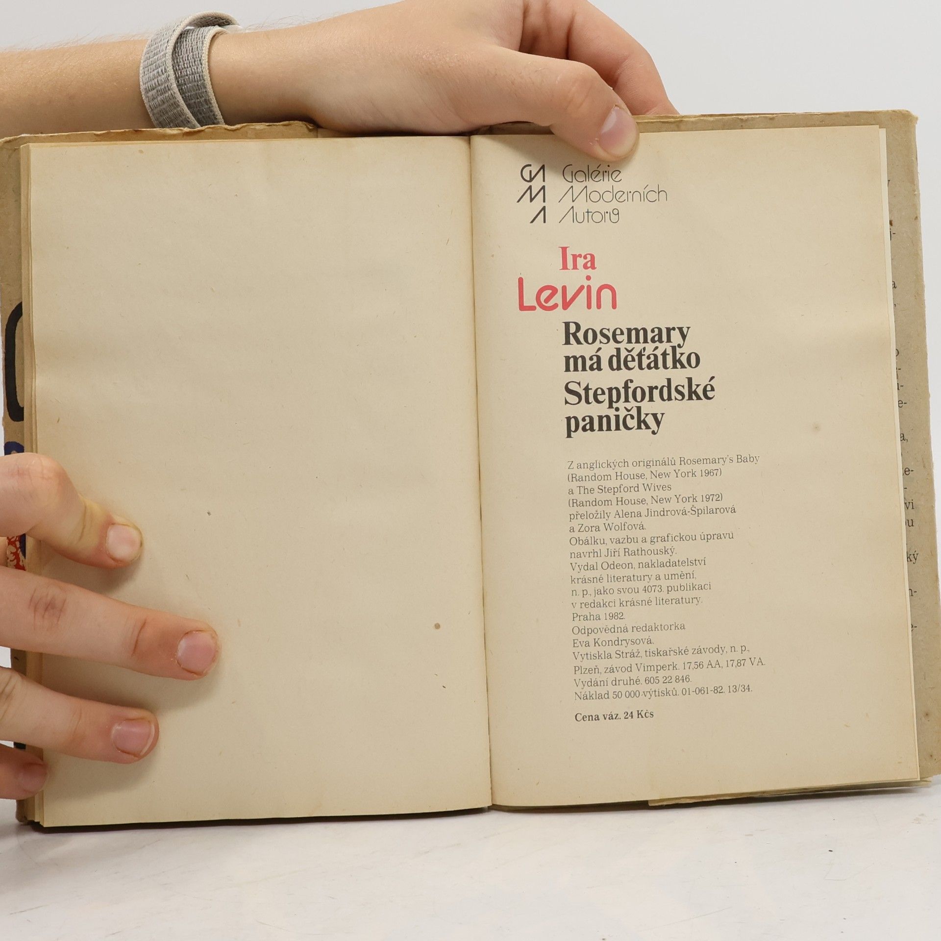 Ira Levin Rosemary má děťátko. Stepfordské paničky