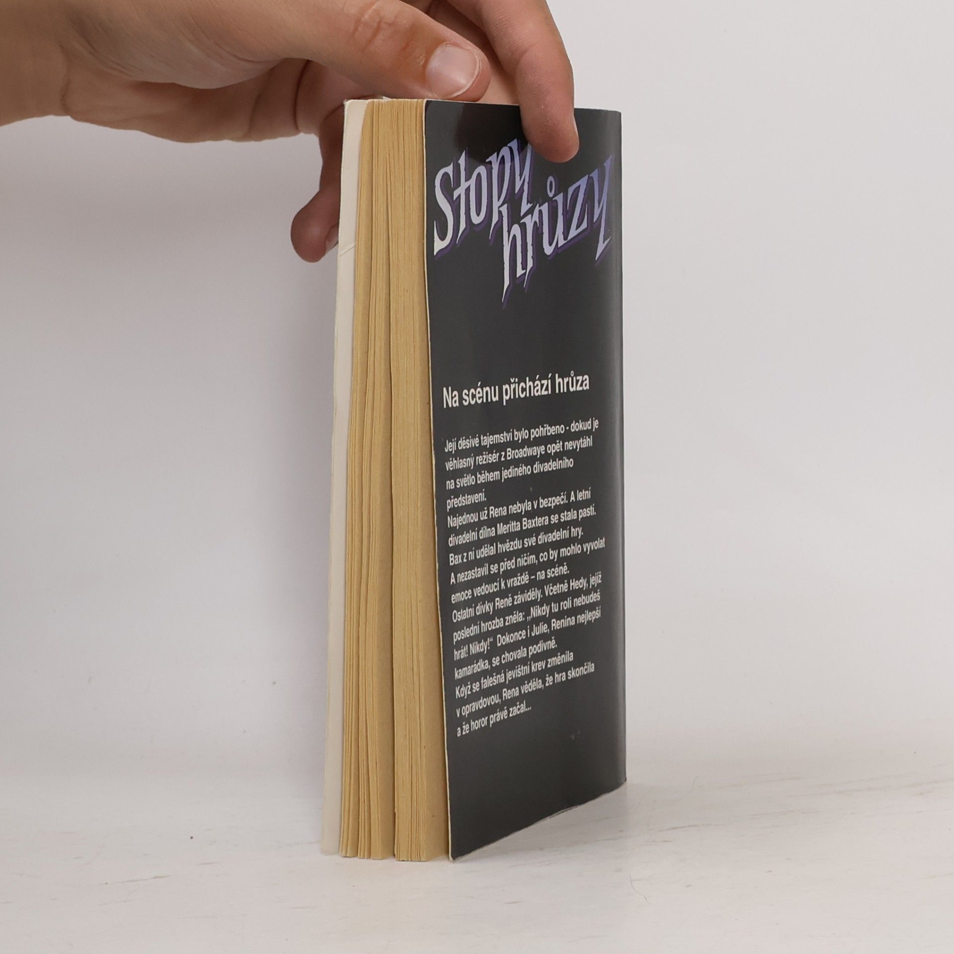 R. L. Stine Stopy hrůzy 50: Za oponou